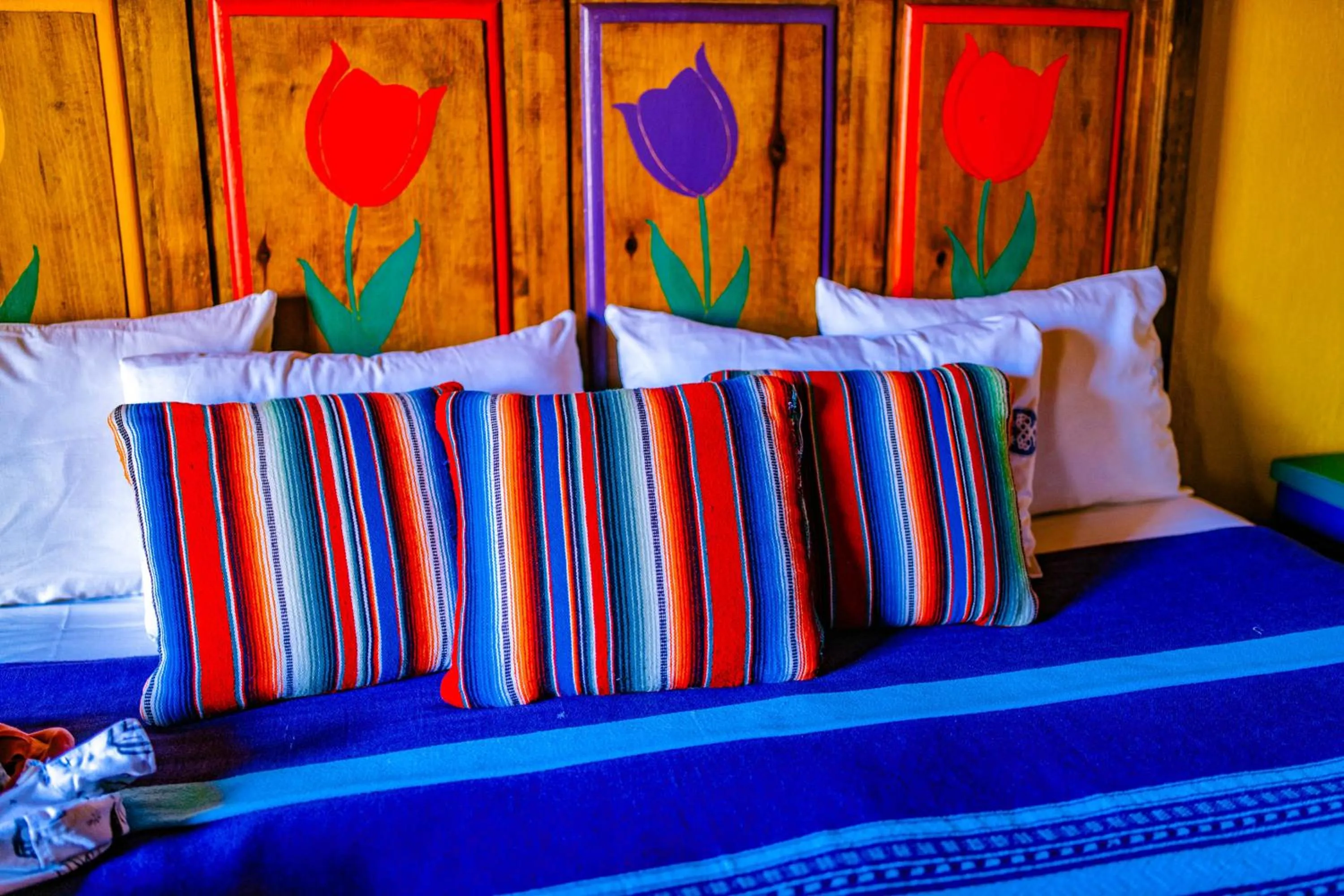 Bed in Posada las Margaritas