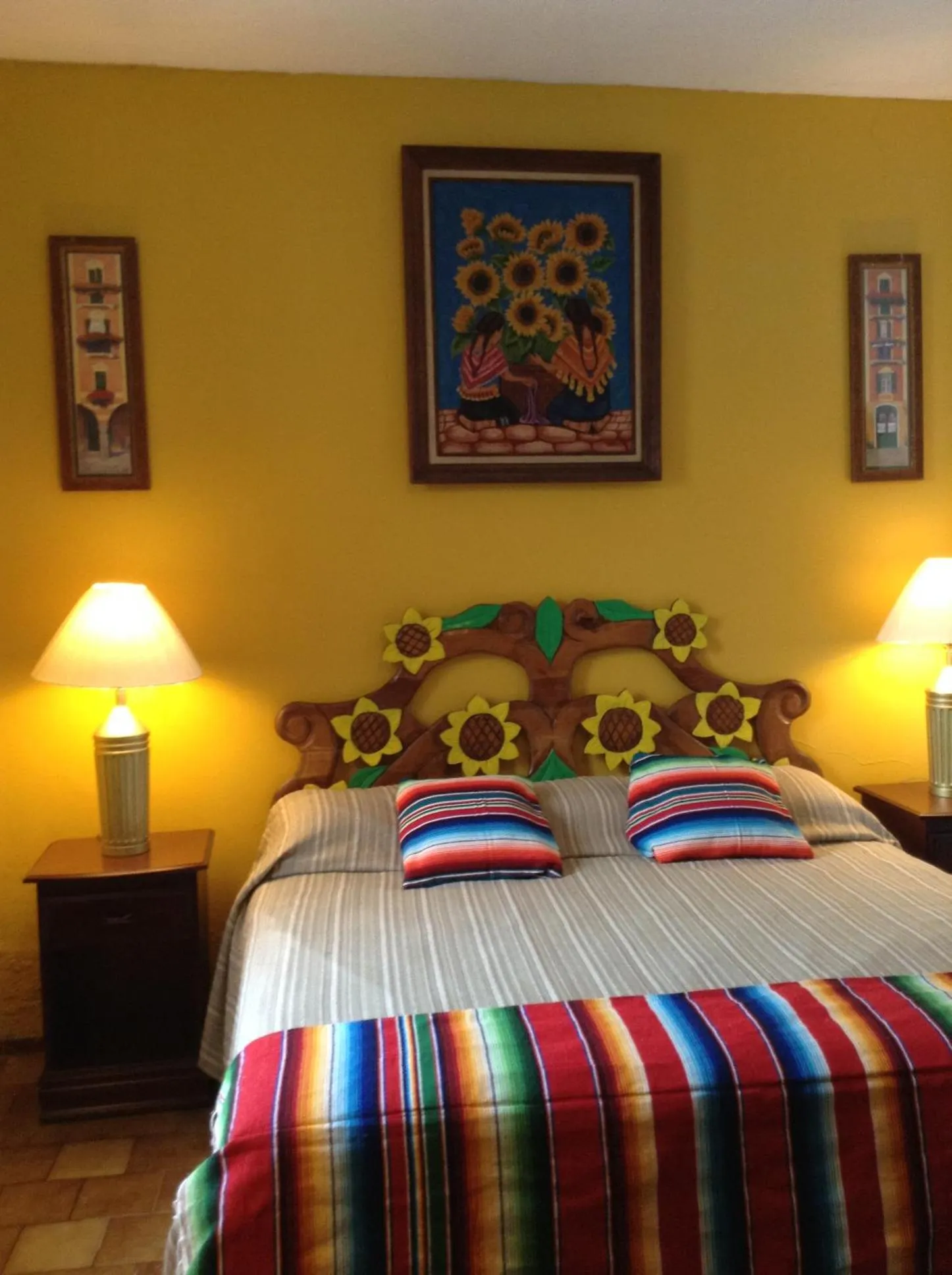 Bed in Posada las Margaritas
