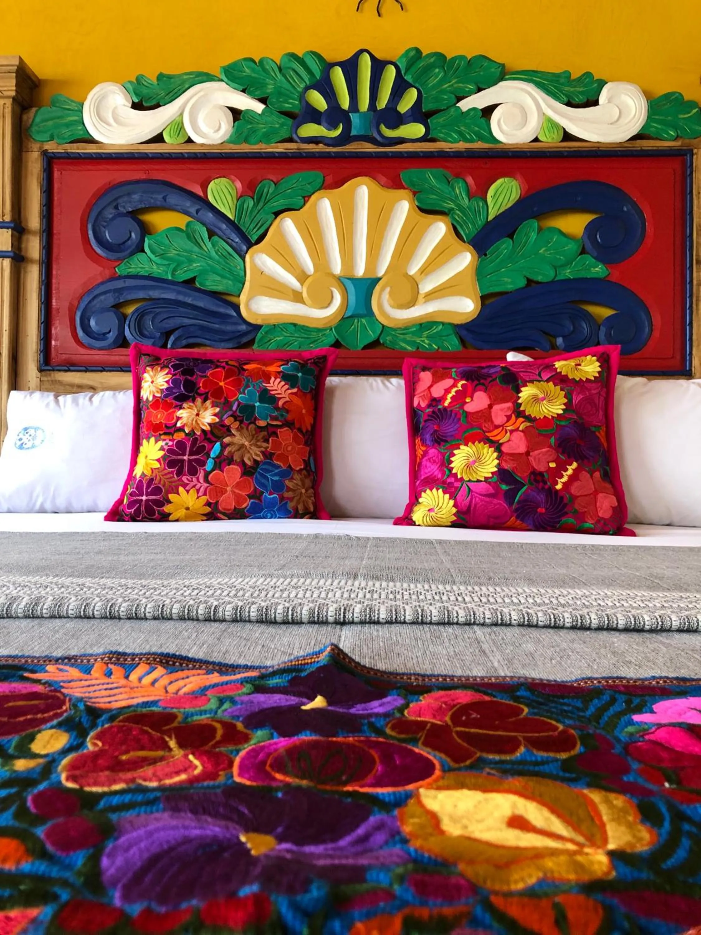 Bed in Posada las Margaritas