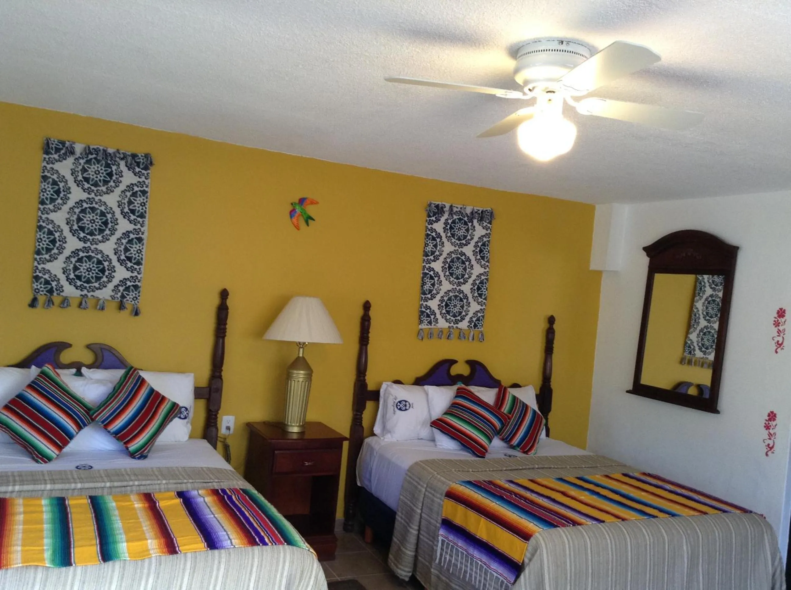 Bed in Posada las Margaritas