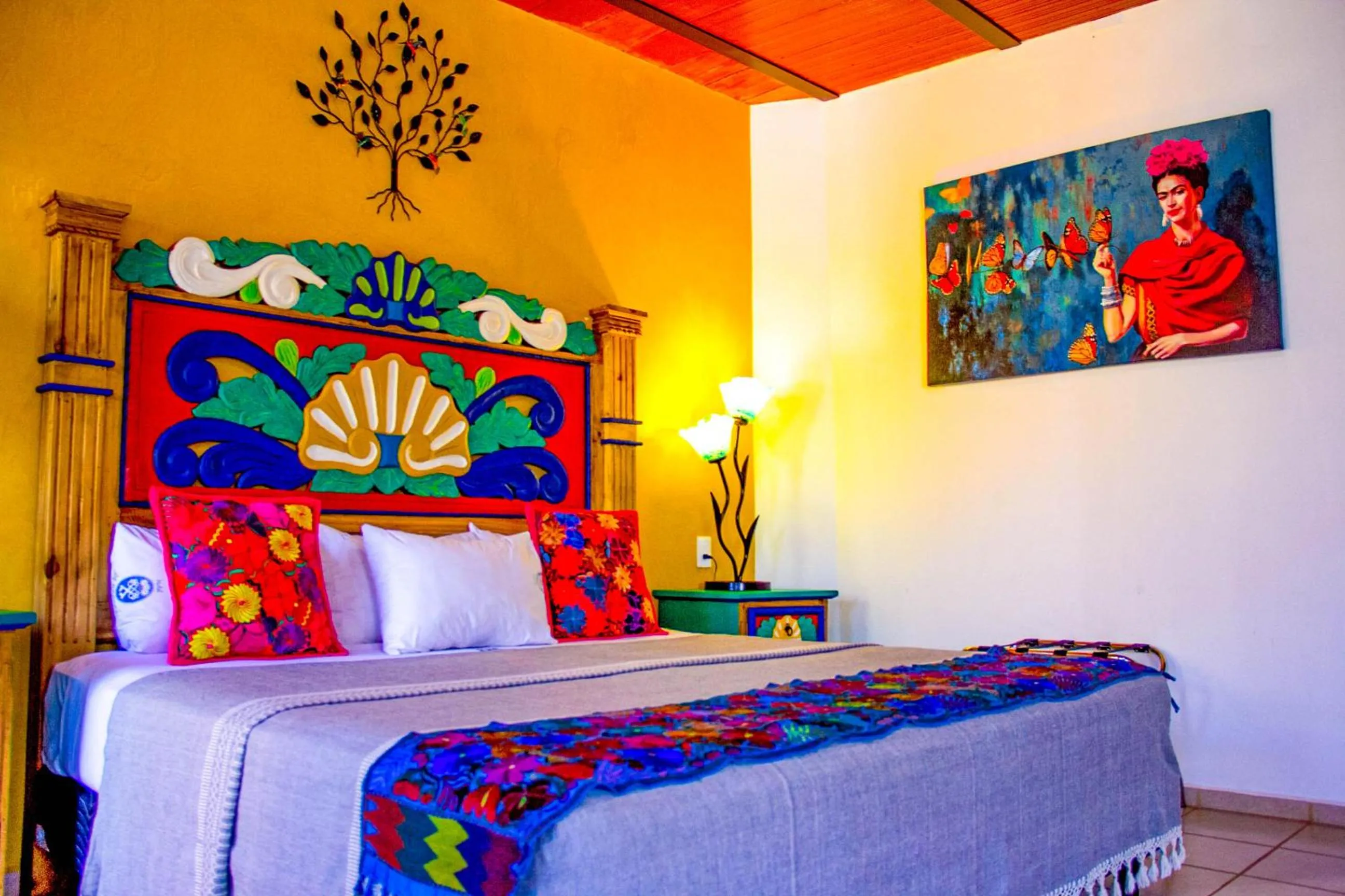 Bed in Posada las Margaritas