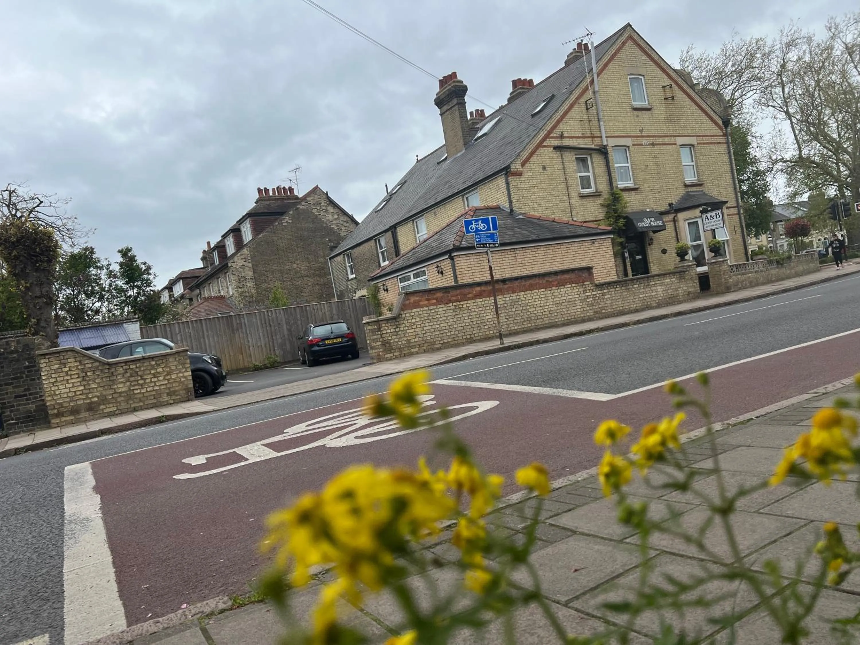 Property building in A & B Guest House Cambridge Ltd