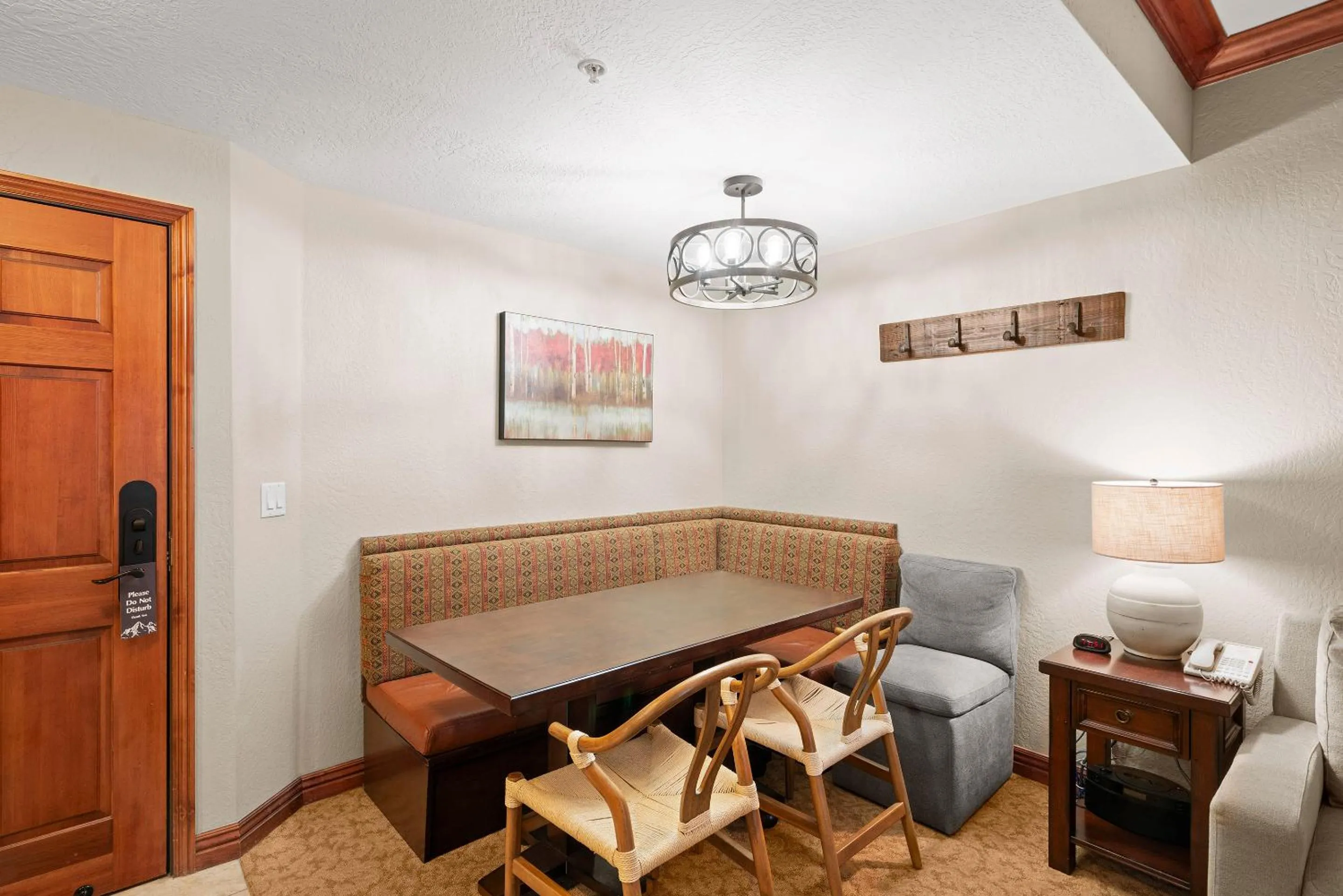 Dining area in Canyons Village Condos by All Seasons Resort Lodging