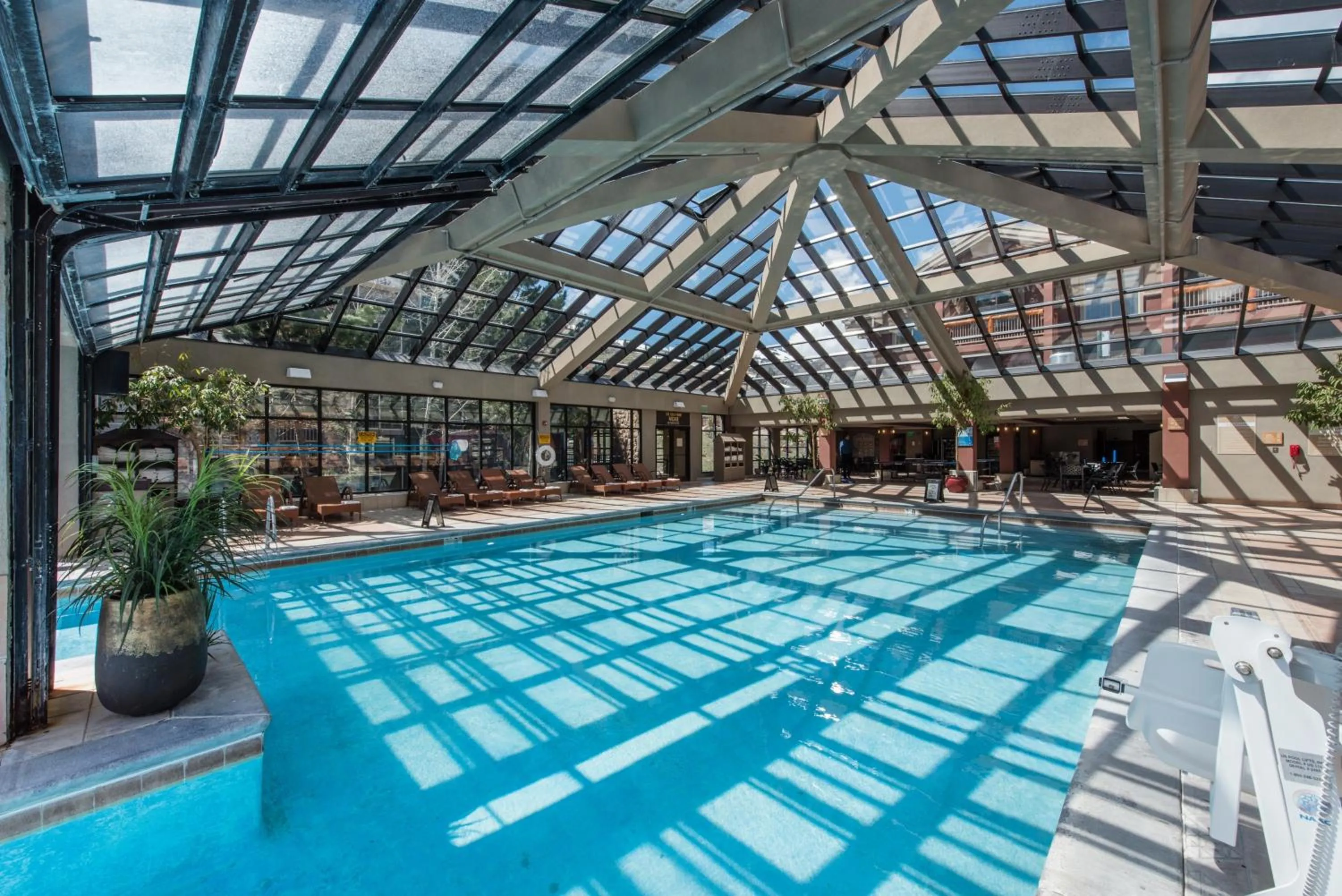 Swimming pool in Canyons Village Condos by All Seasons Resort Lodging