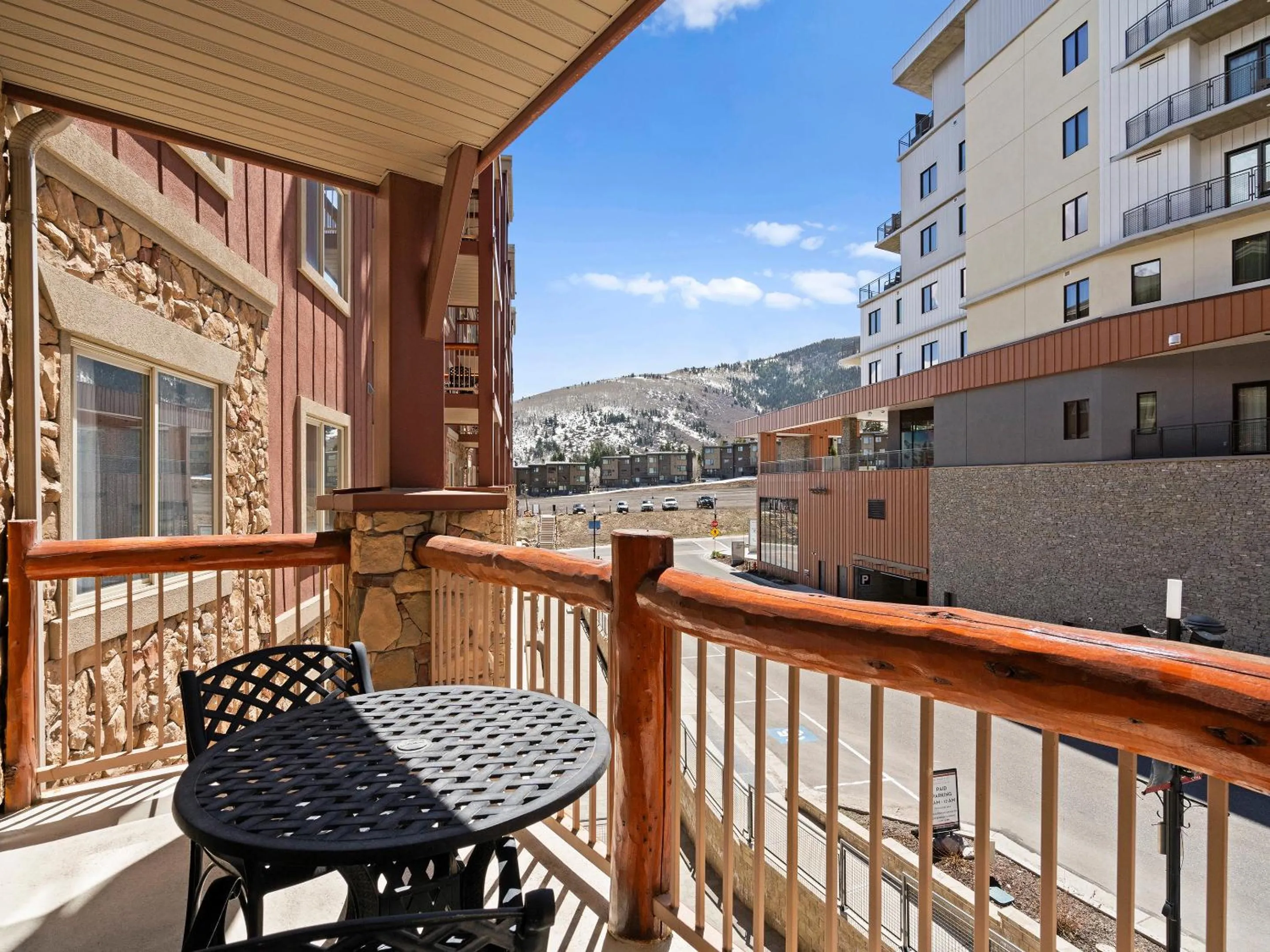 Balcony/Terrace in Canyons Village Condos by All Seasons Resort Lodging