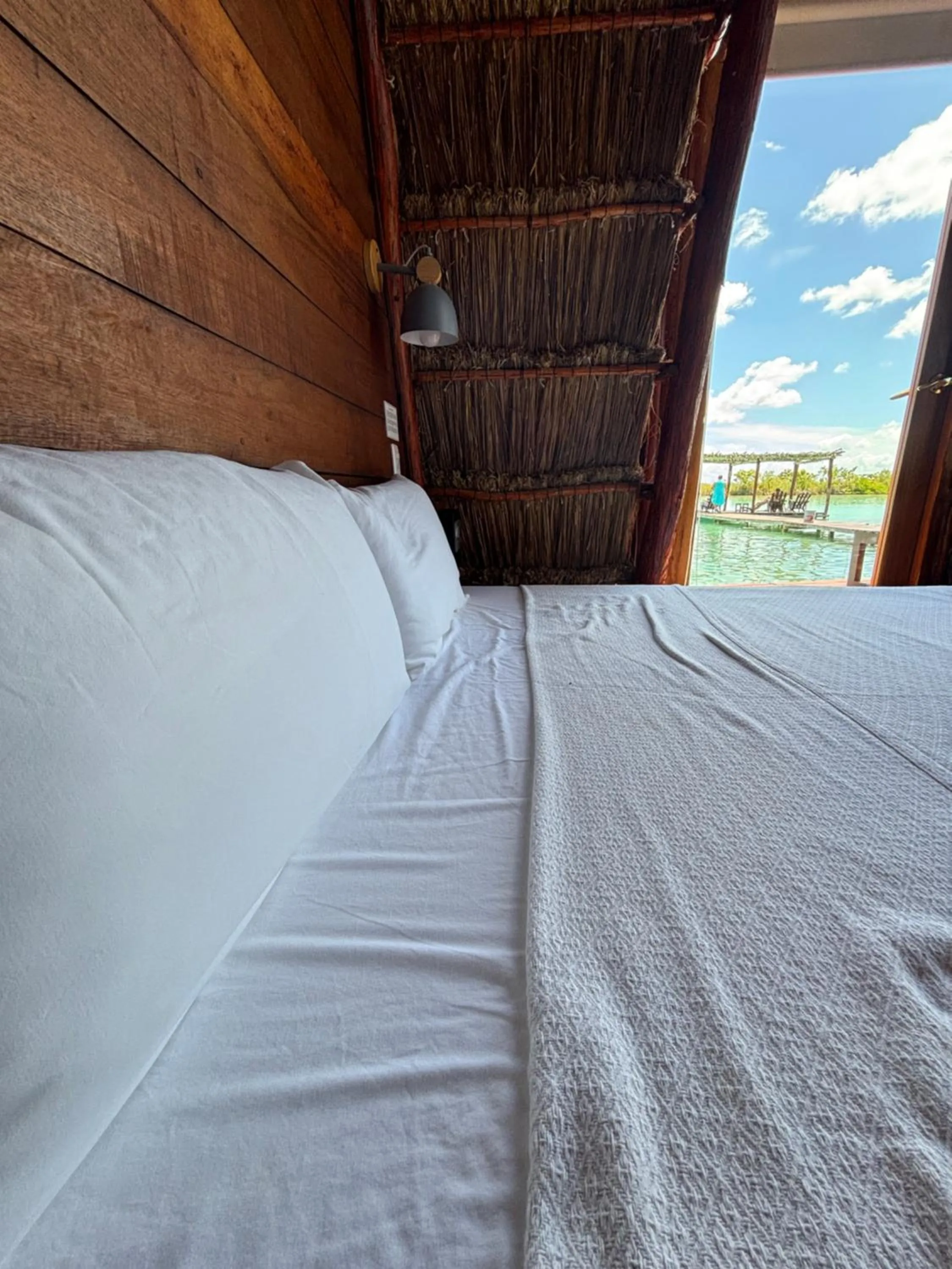 Bed in Hotel CasaBakal - A pie de Laguna - Bacalar