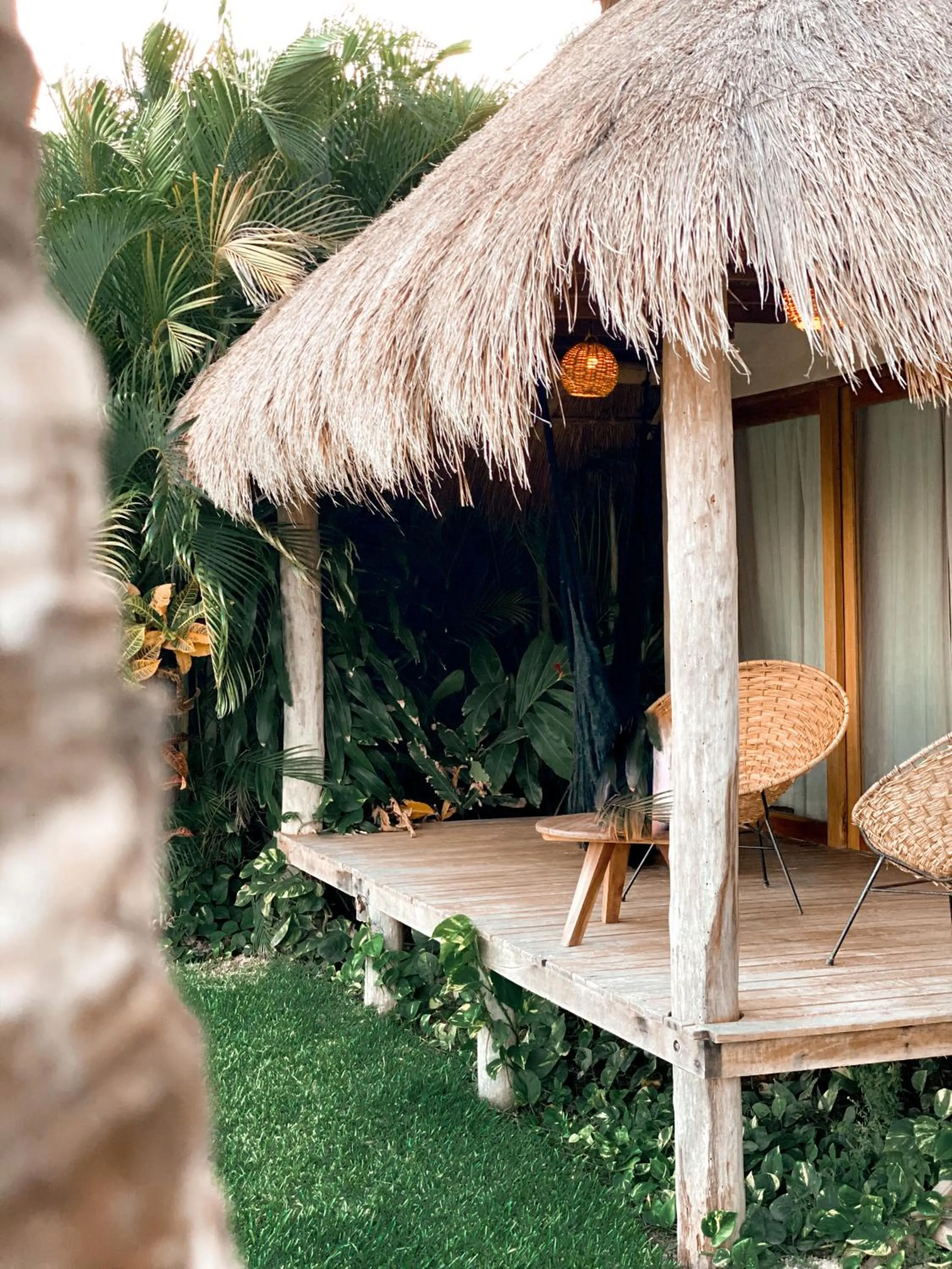 Garden in Hotel CasaBakal - A pie de Laguna - Bacalar