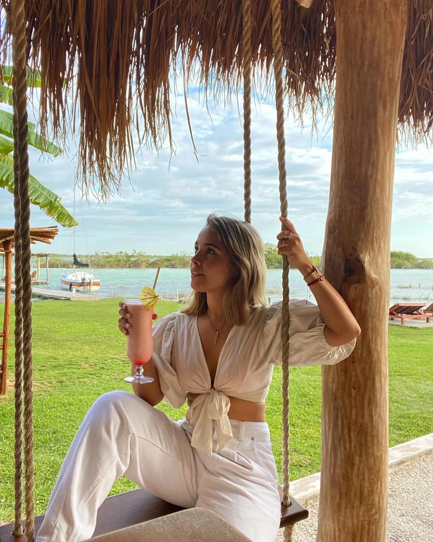 River view in Hotel CasaBakal - A pie de Laguna - Bacalar