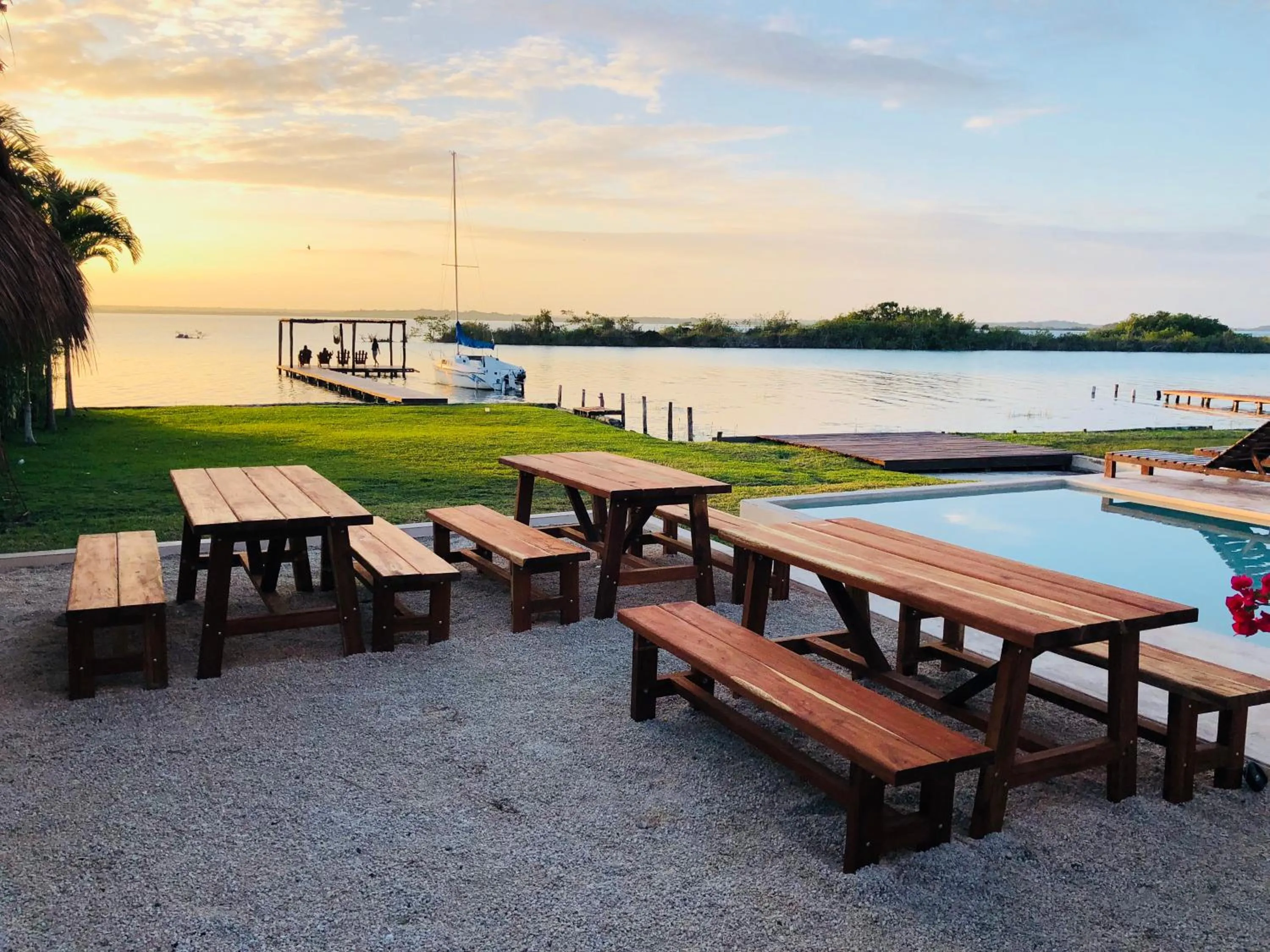 Property building in Hotel CasaBakal - A pie de Laguna - Bacalar