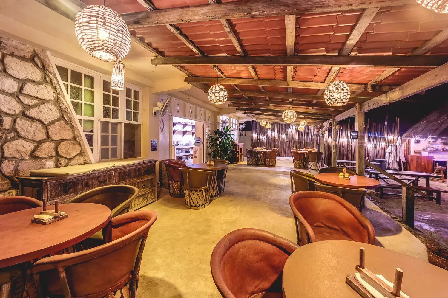 Restaurant/places to eat in Hotel CasaBakal - A pie de Laguna - Bacalar