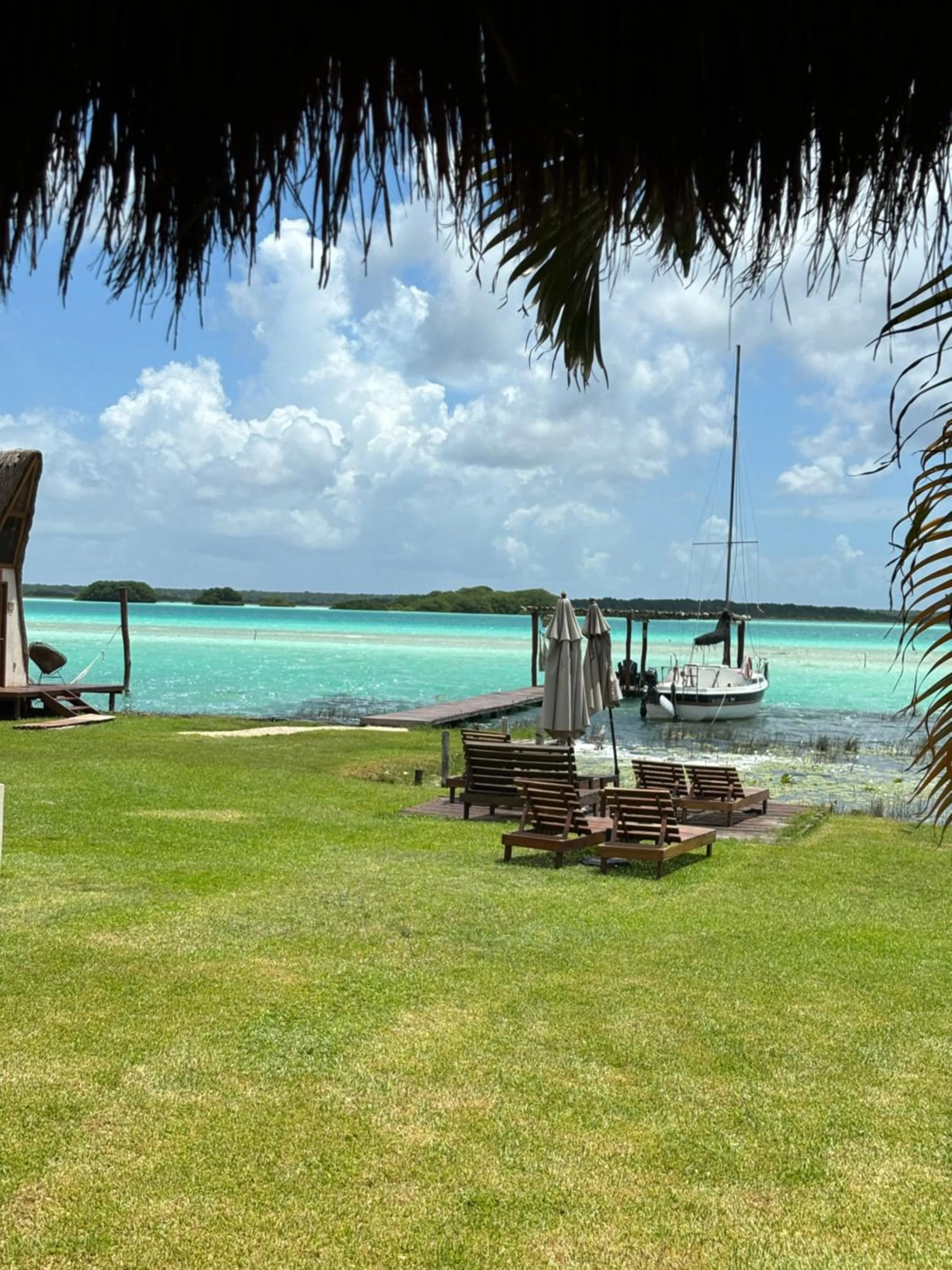 Sea view in Hotel CasaBakal - A pie de Laguna - Bacalar