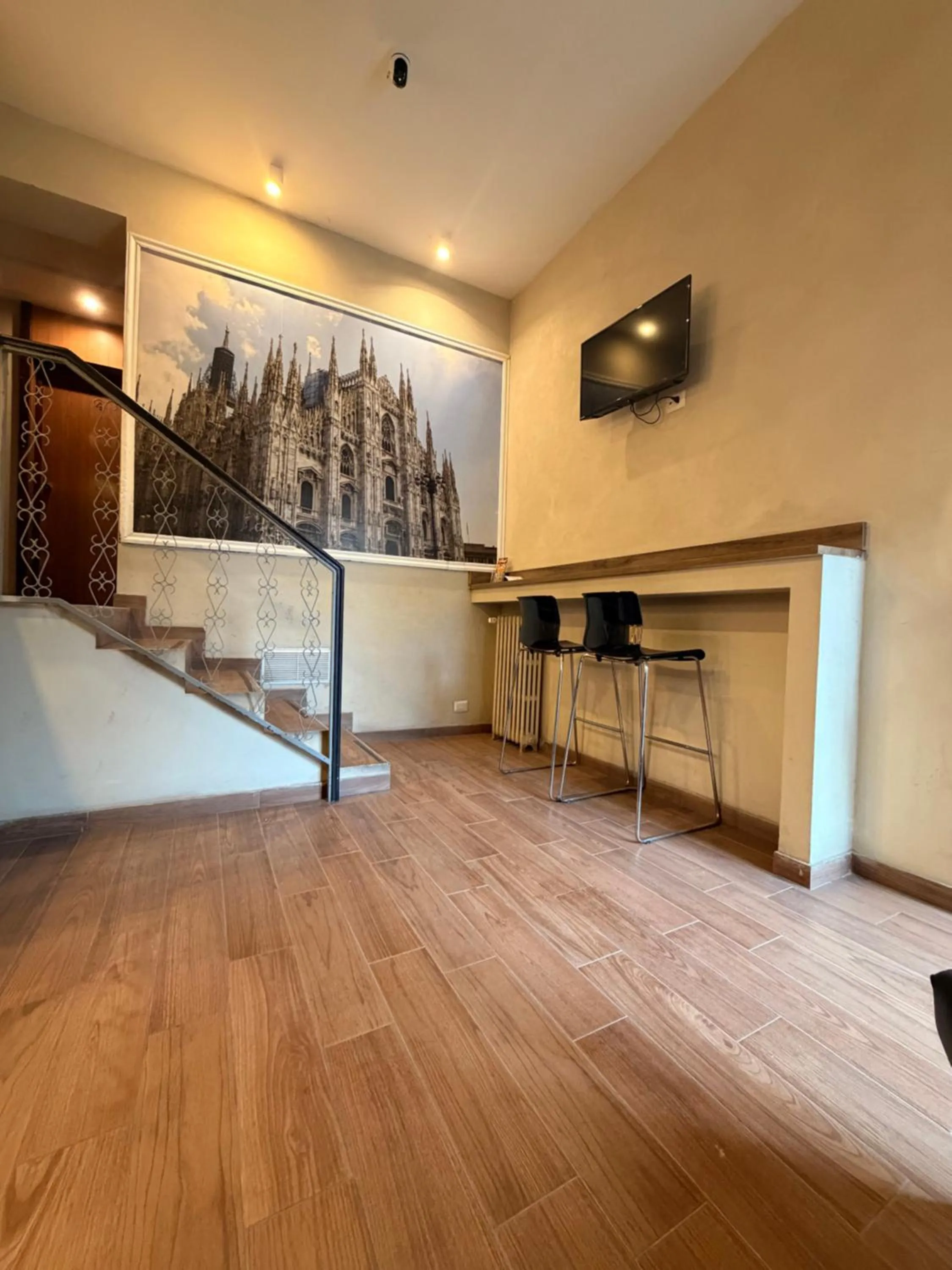 Lobby or reception in Albergo Corvetto Corso Lodi