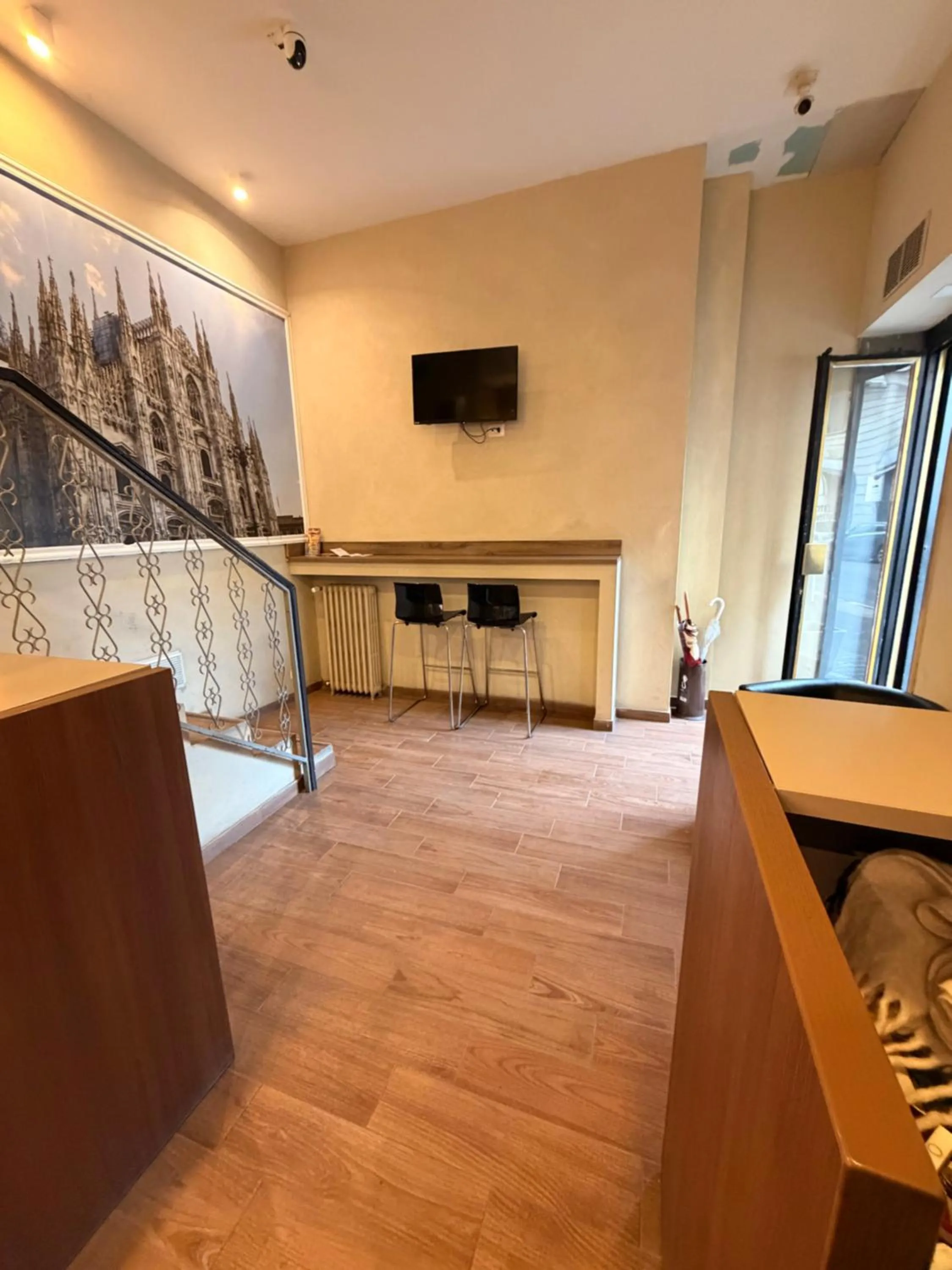 Lobby or reception in Albergo Corvetto Corso Lodi