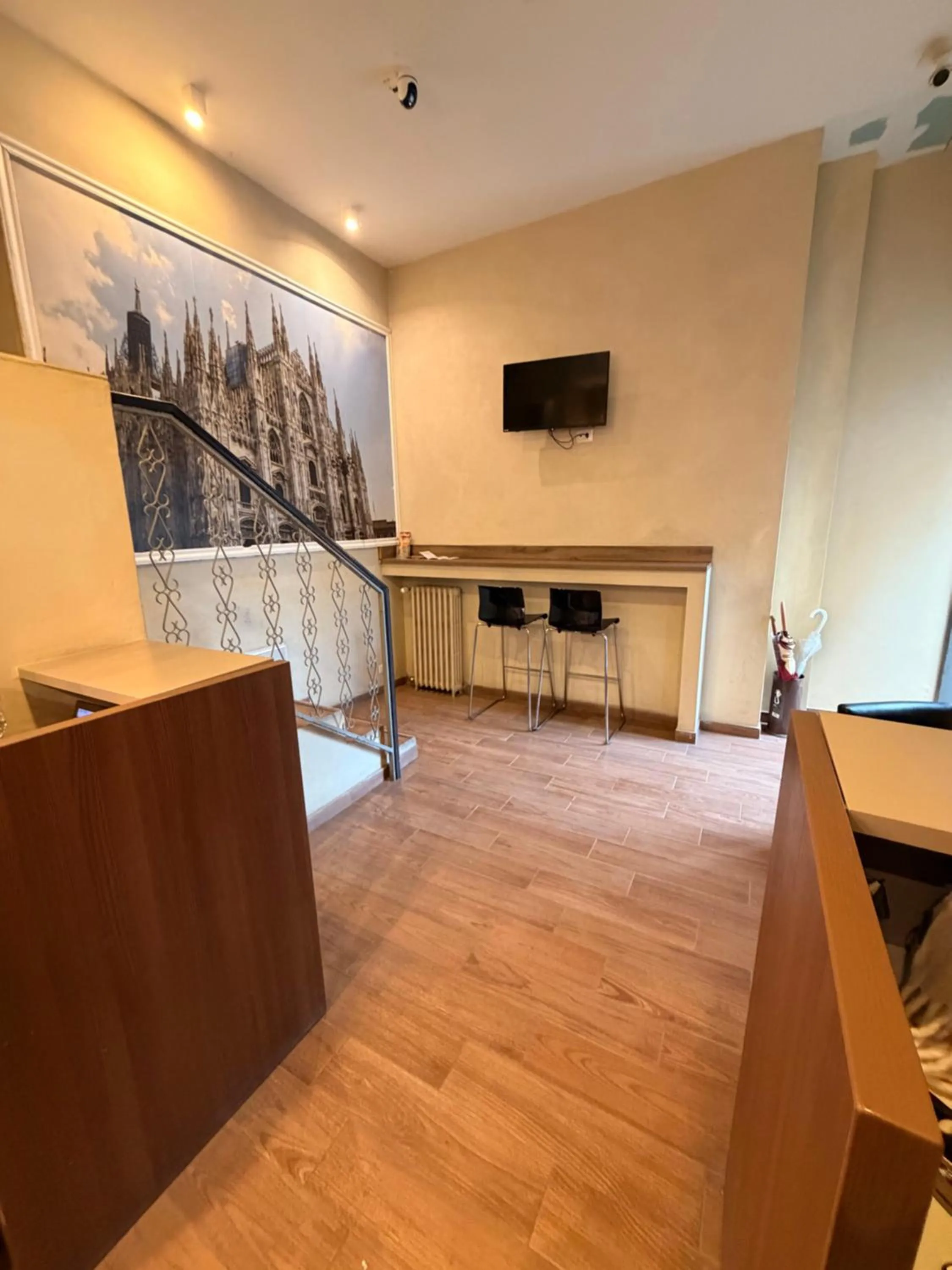 Lobby or reception in Albergo Corvetto Corso Lodi