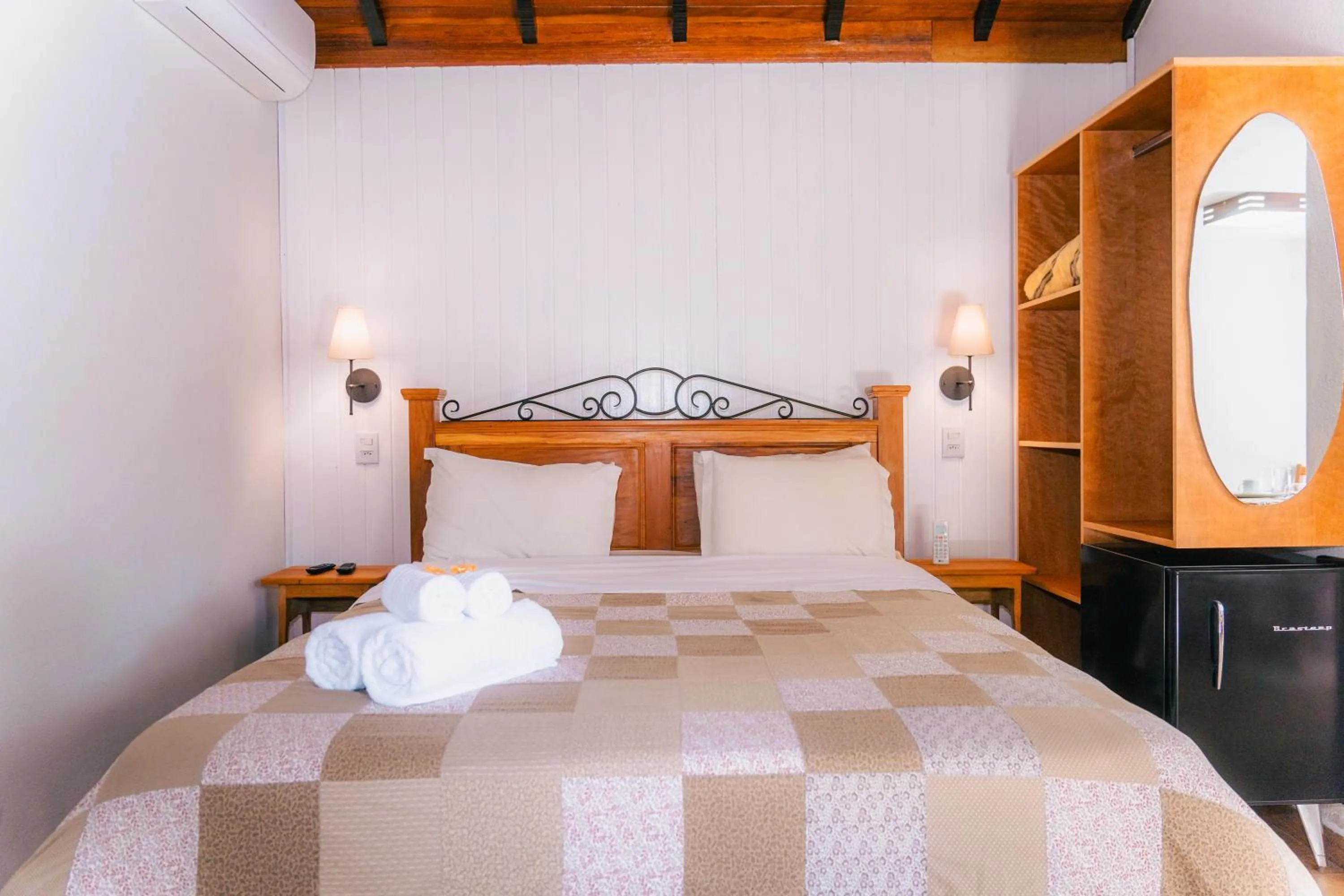Bed in Pousada Alto de Monte Verde