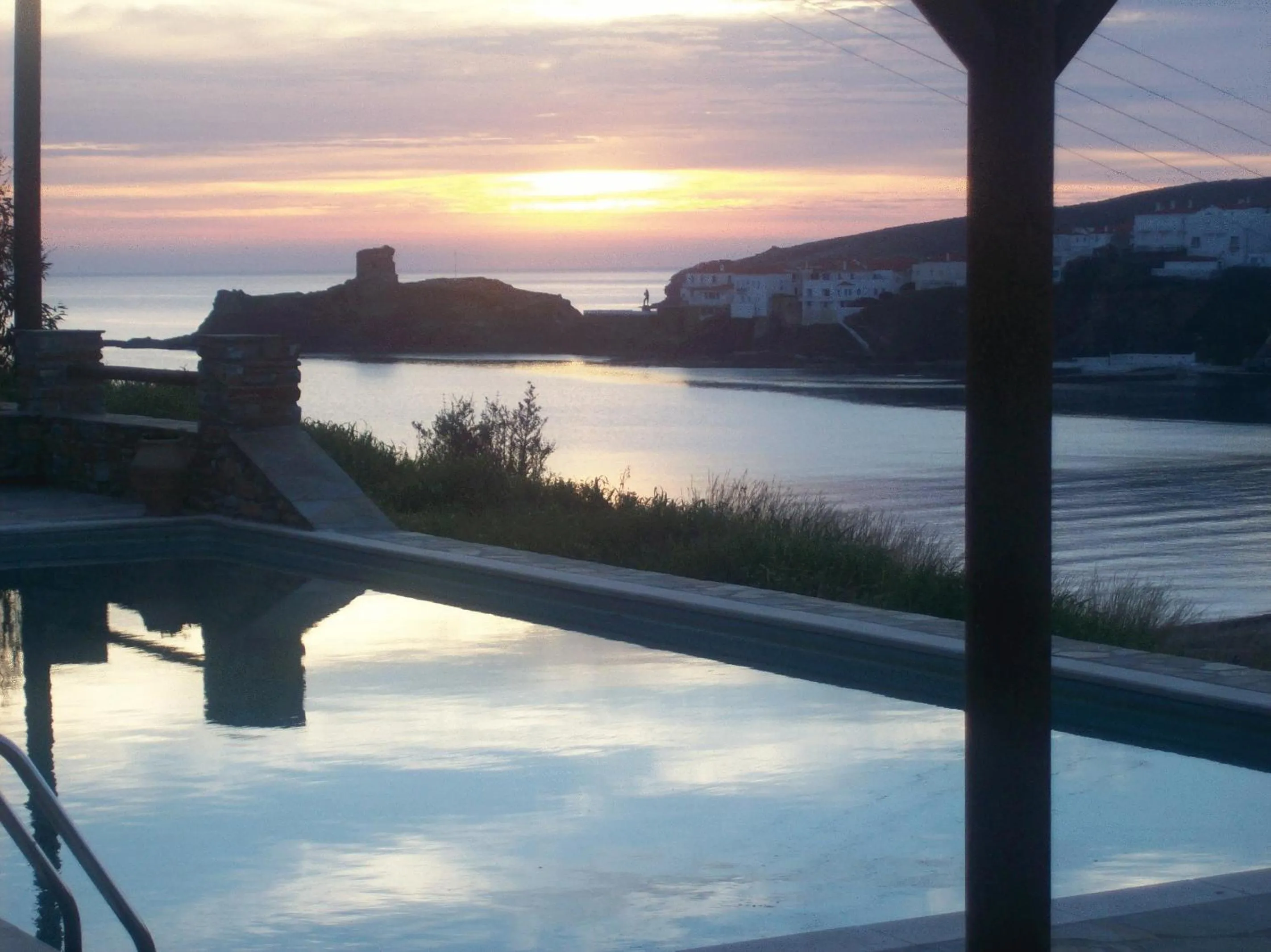 Swimming pool in Vassiliki Studios
