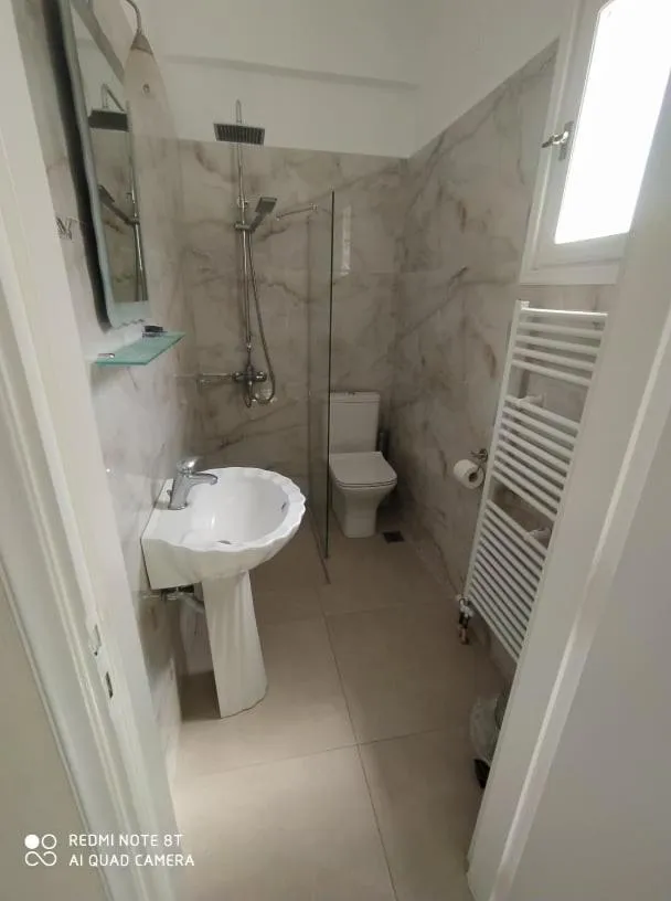 Shower in Vassiliki Studios