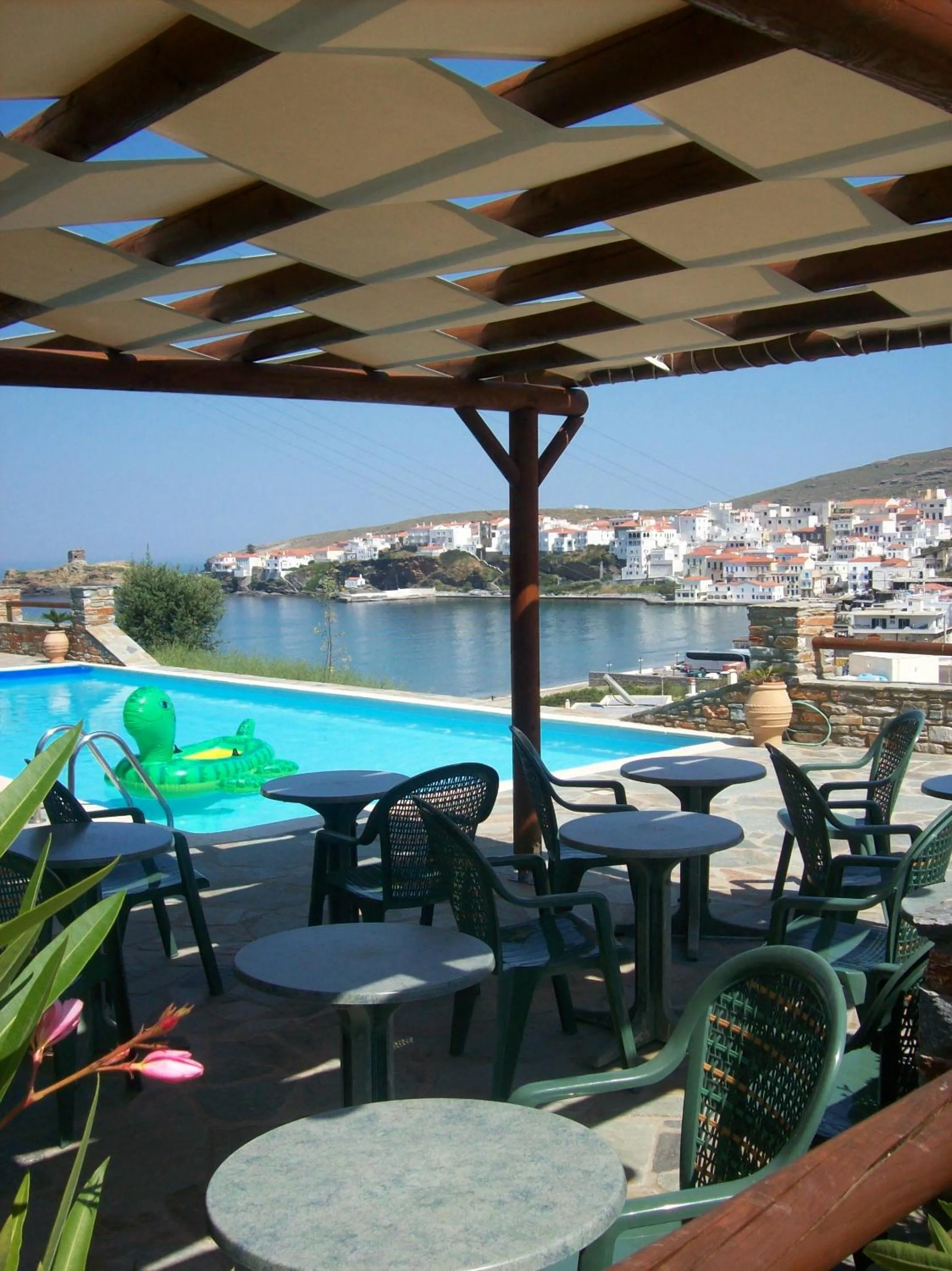 Swimming pool in Vassiliki Studios