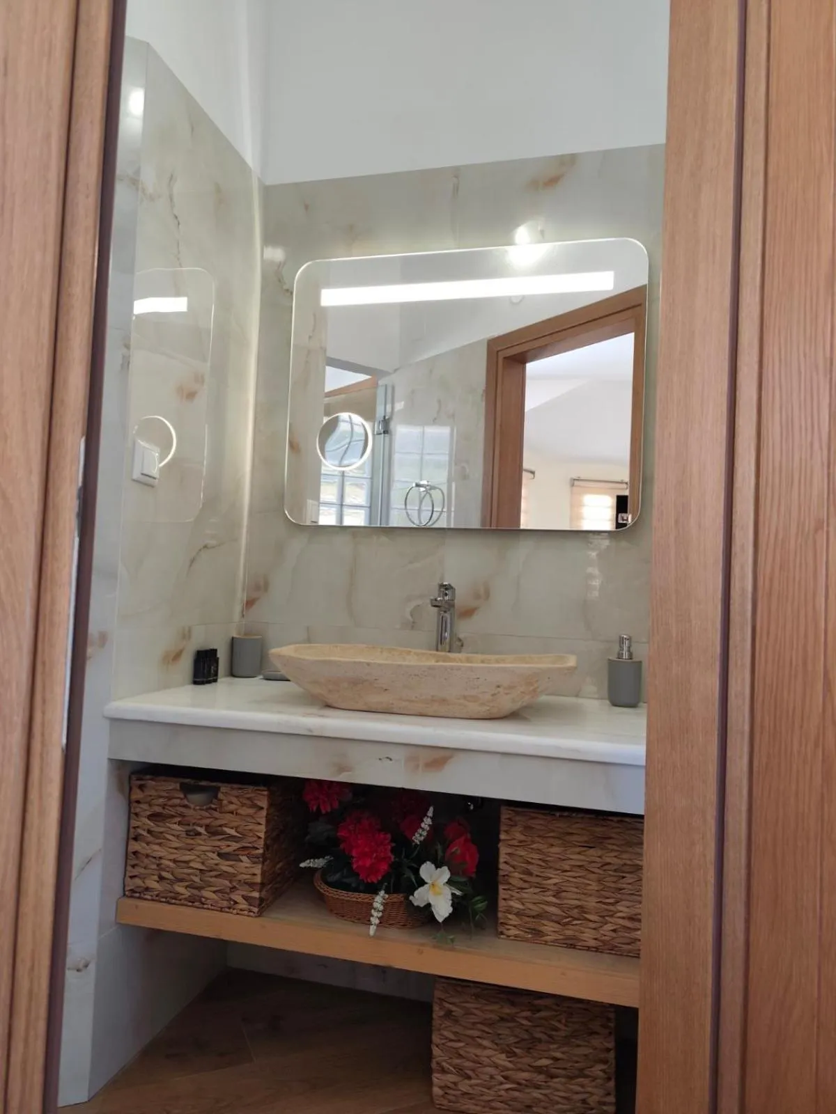 Bathroom in Vassiliki Studios
