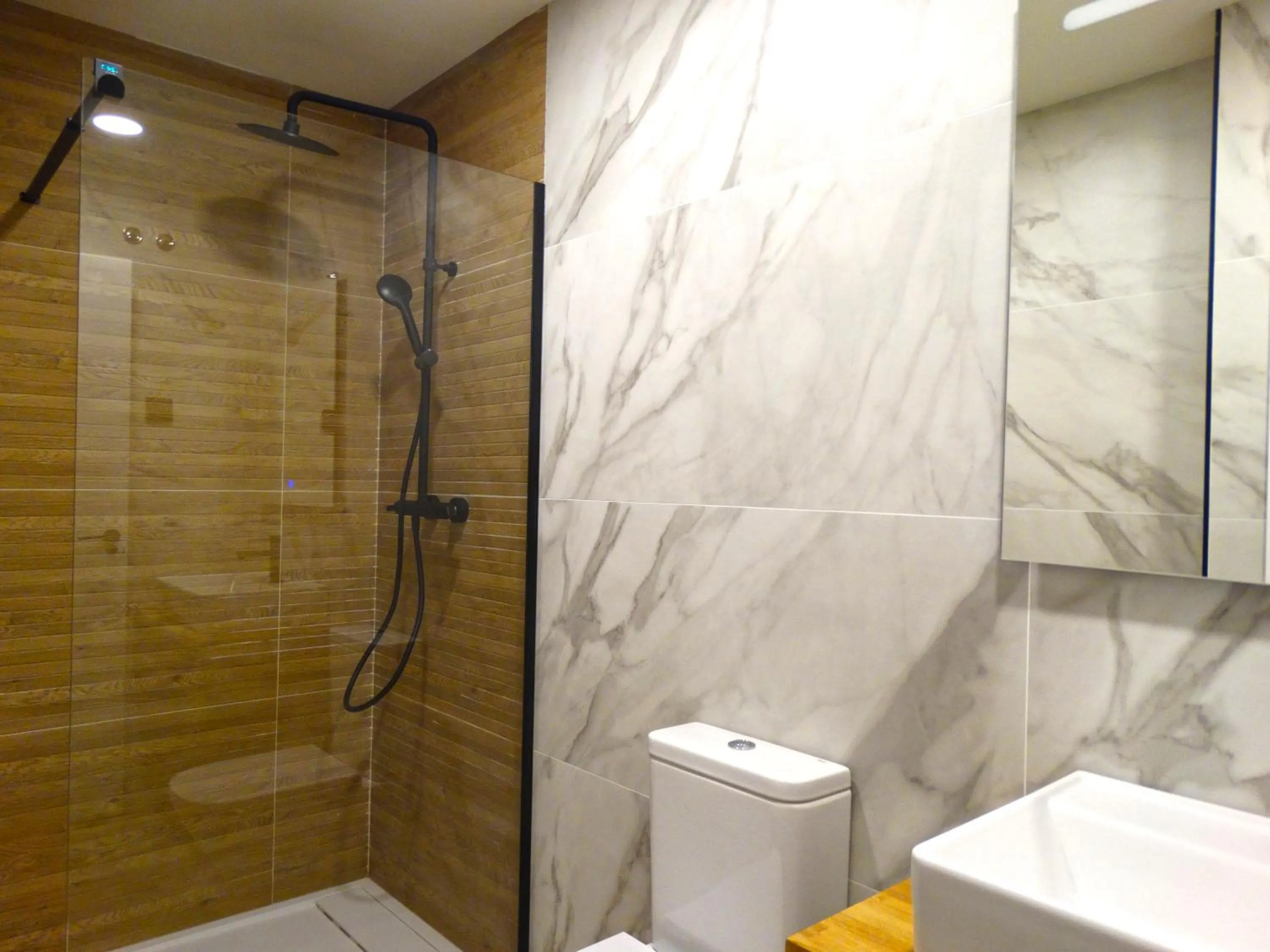 Shower in Apartamentos Málaga Premium - Calle San Telmo