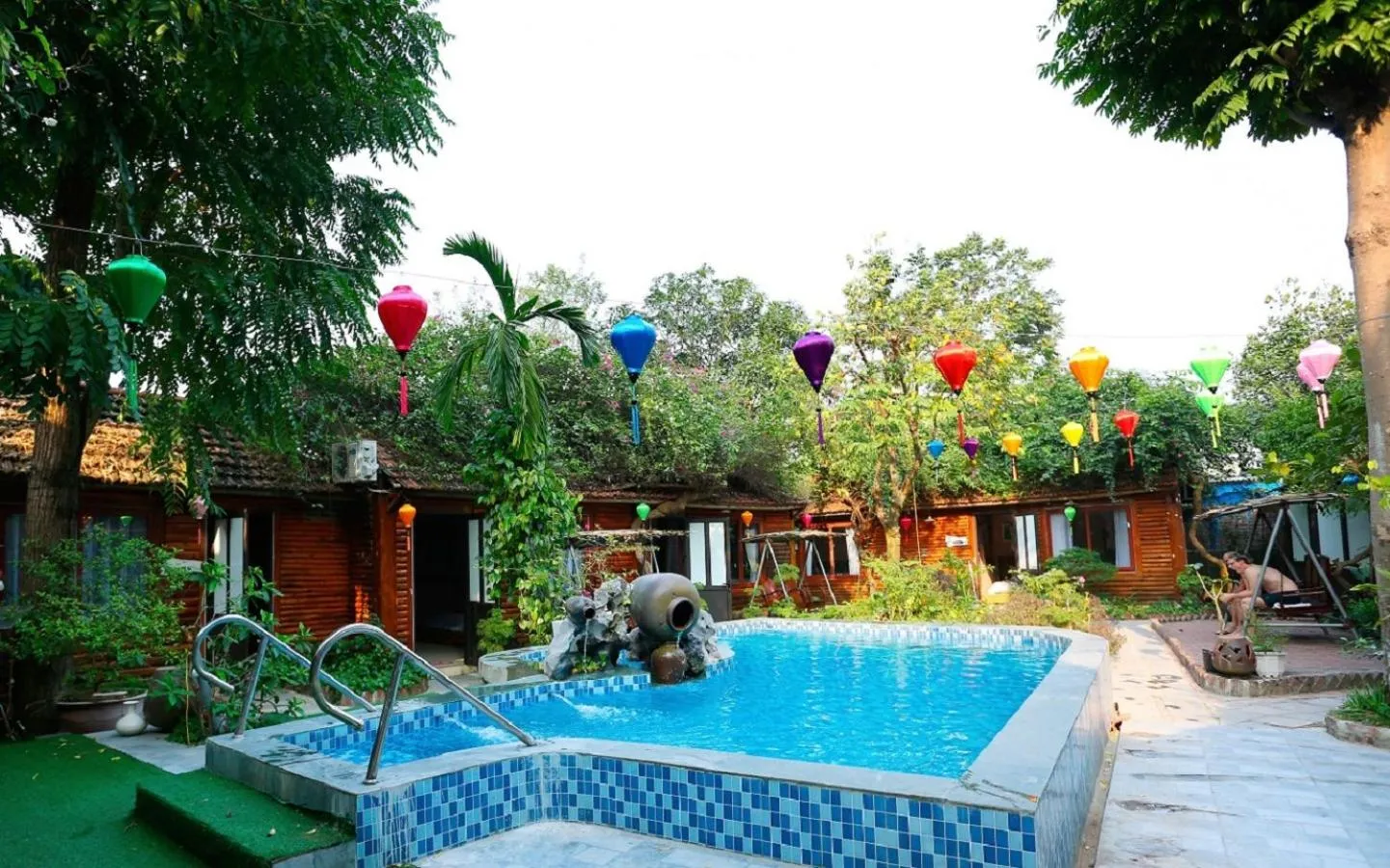 Swimming pool in Green Peace Bungalow