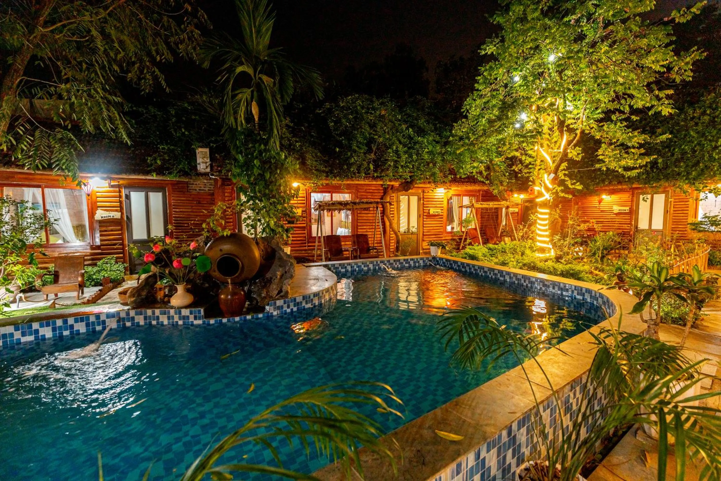 On site in Green Peace Bungalow