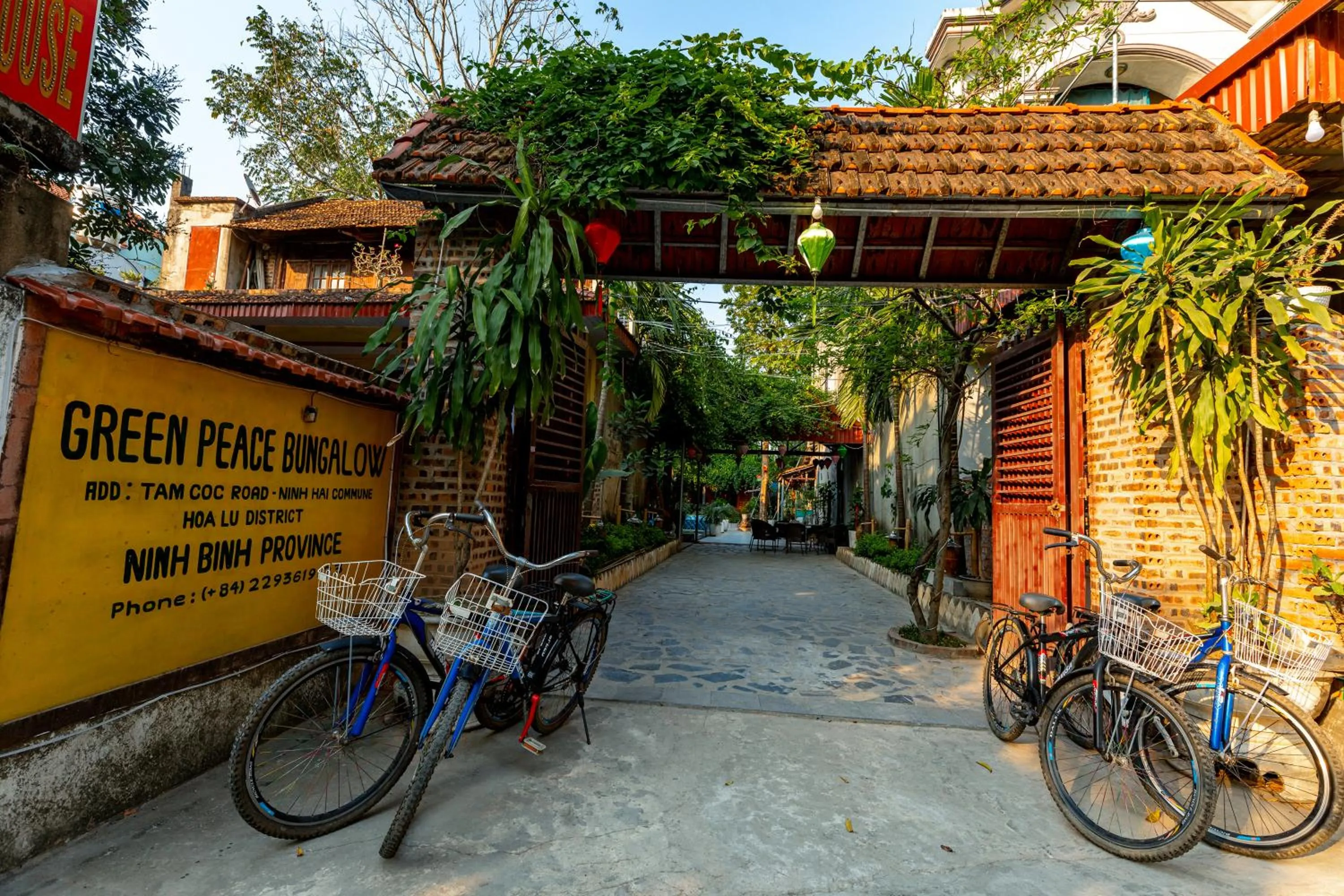 Facade/entrance in Green Peace Bungalow