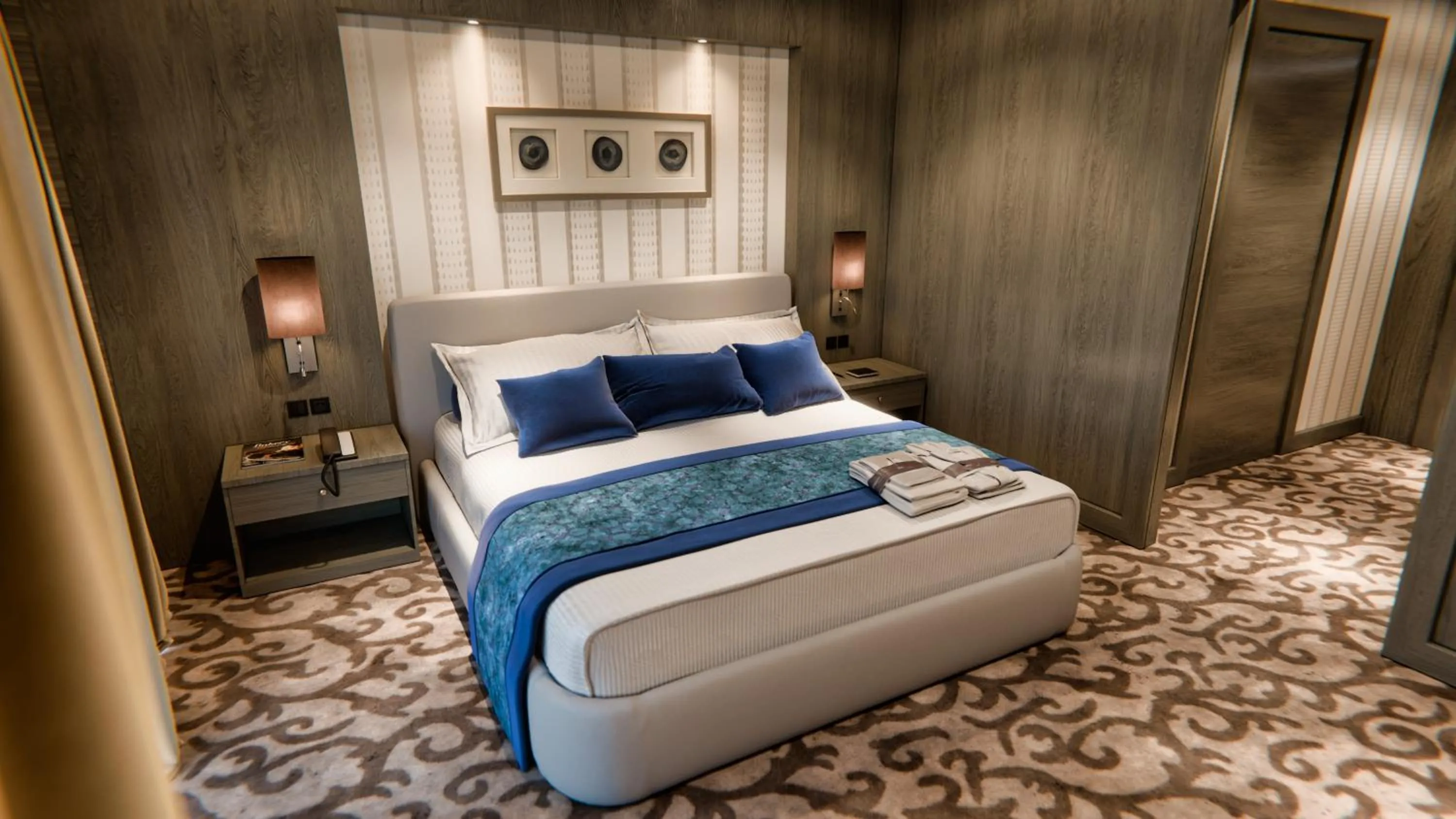 Bedroom, Bed in AlHamra Hotel Kuwait