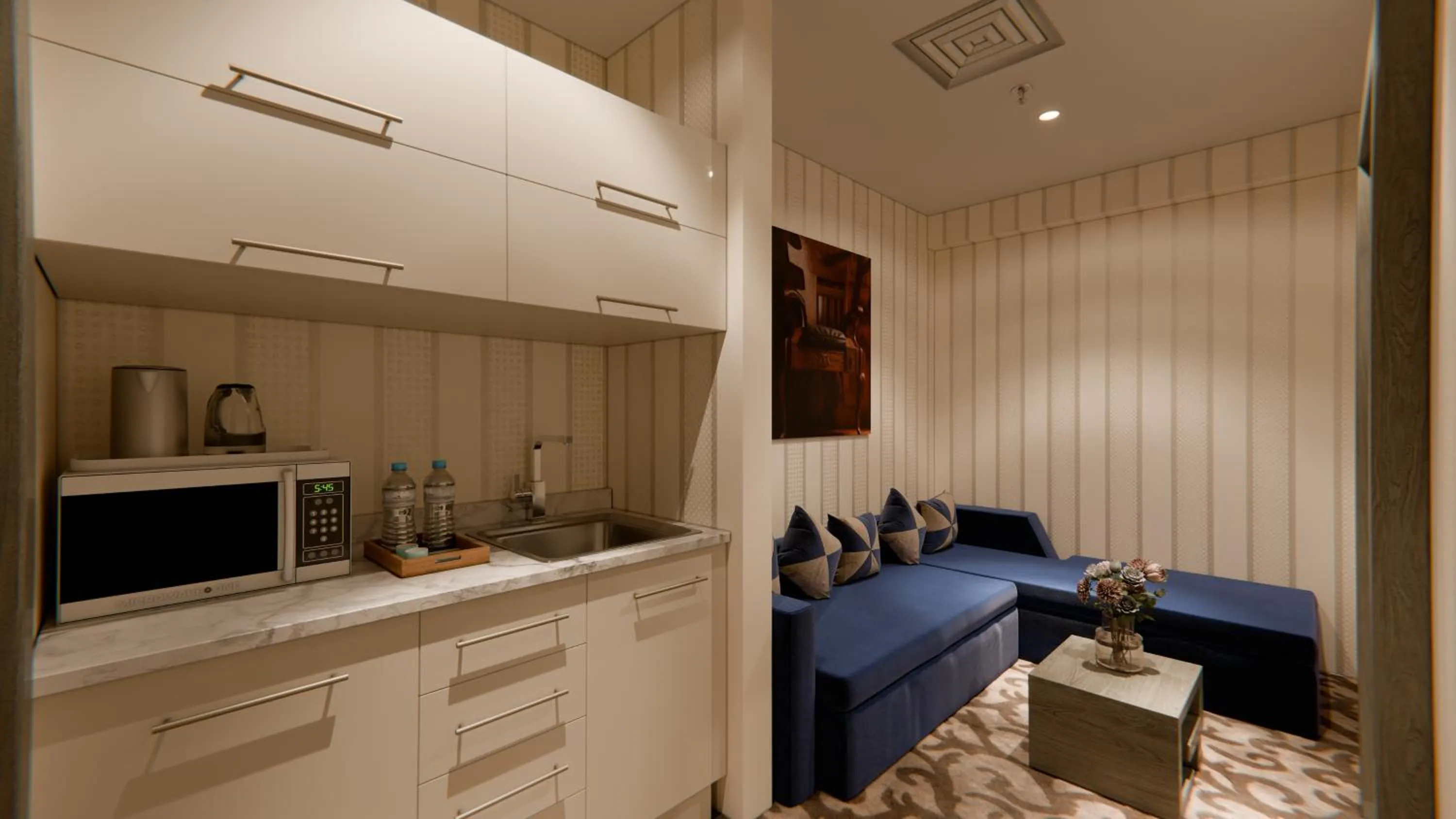 Living room in AlHamra Hotel Kuwait