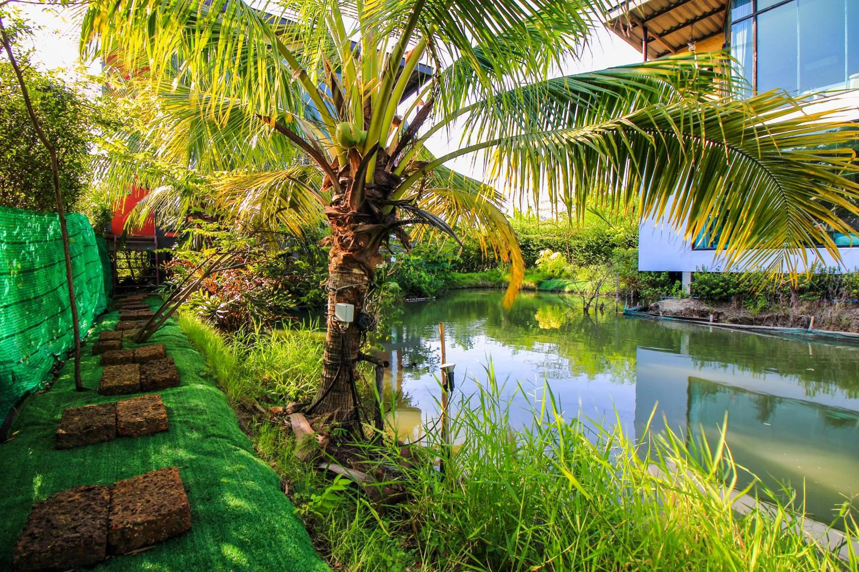 Garden in Plernsalaya resort
