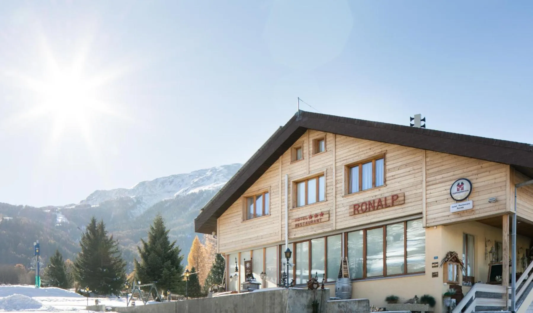 Facade/entrance in Hotel-Restaurant Ronalp