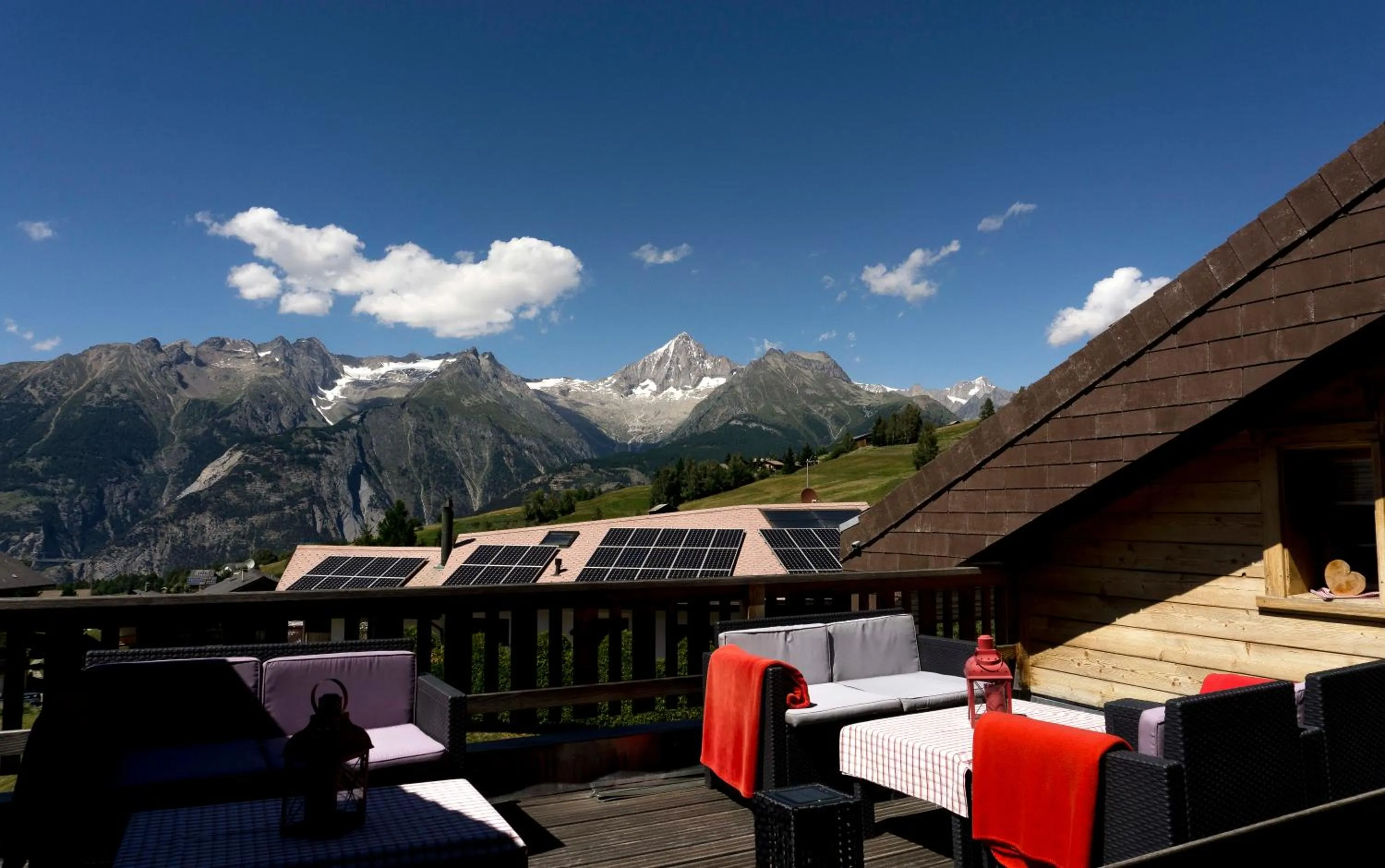 Balcony/Terrace in Hotel-Restaurant Ronalp
