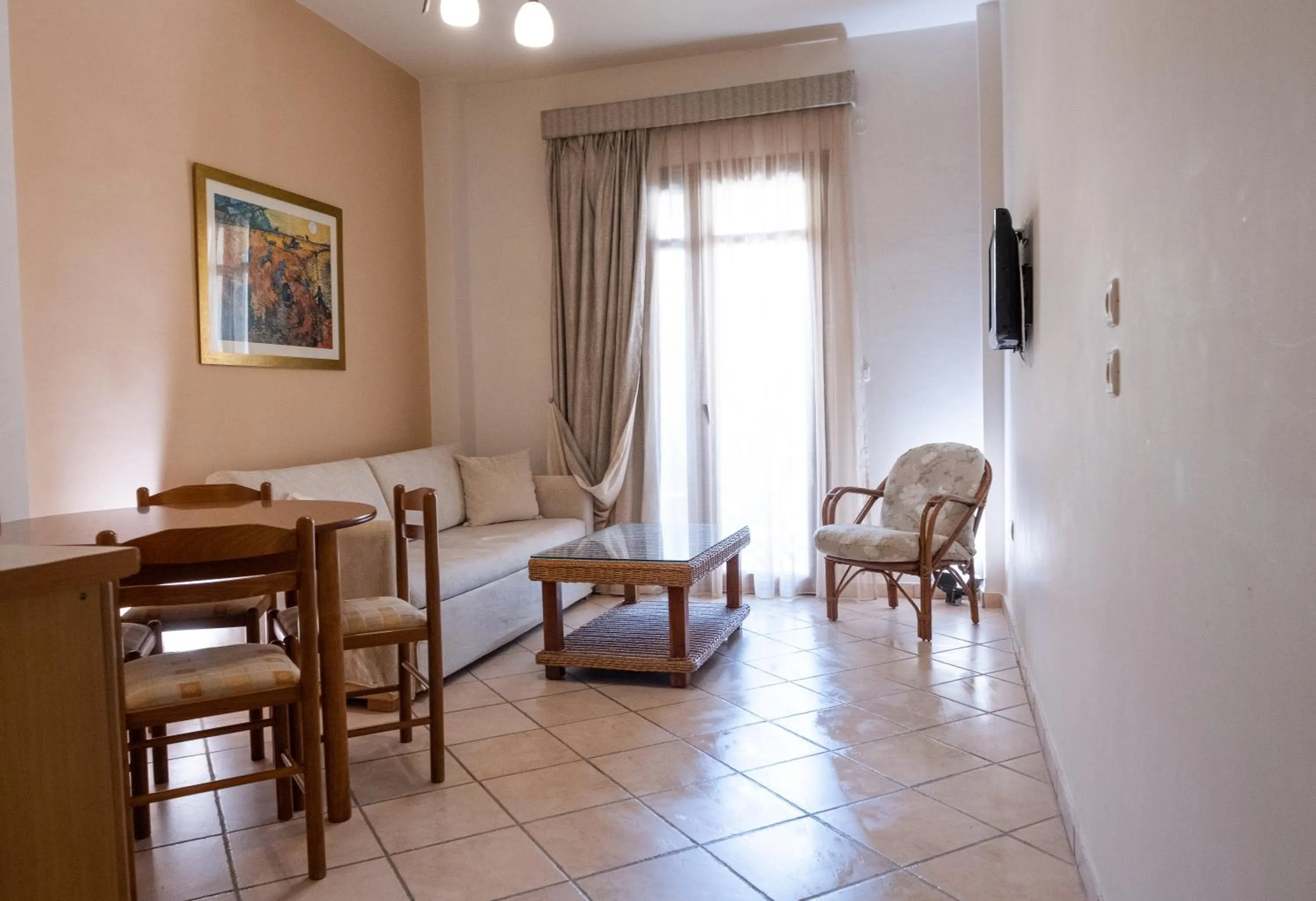 Living room in Hotel Paralio