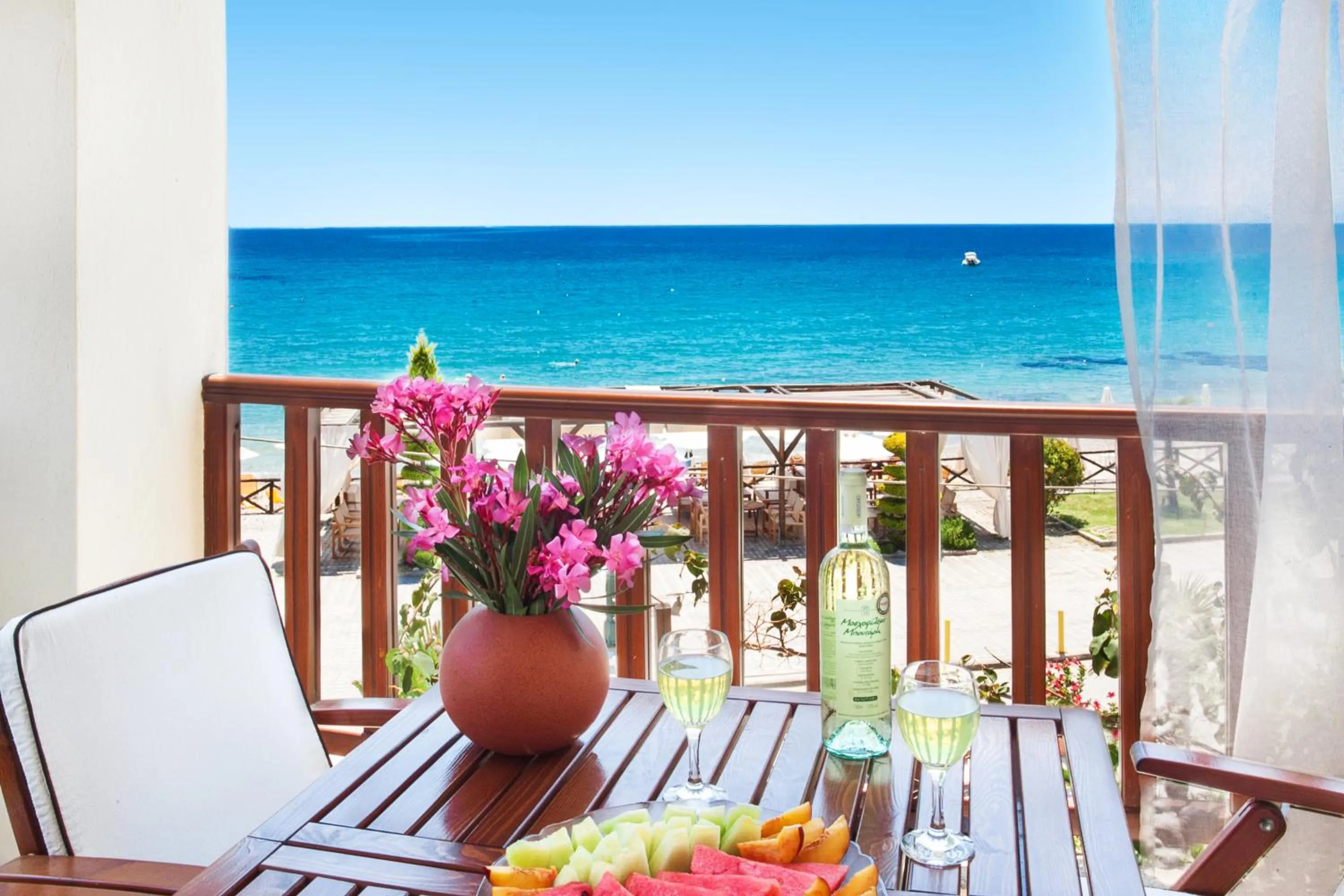 Balcony/Terrace in Hotel Paralio