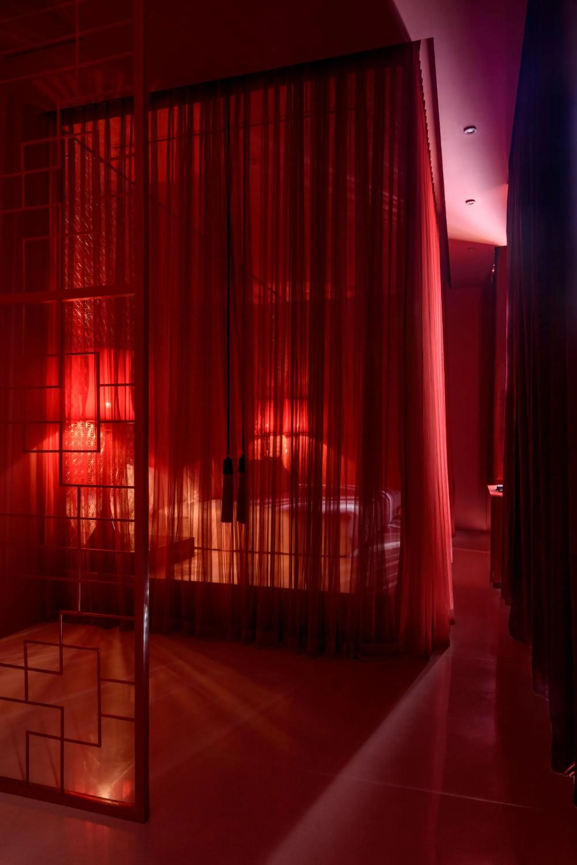 Bedroom in The Secret Pool Villas By The Library Koh Samui