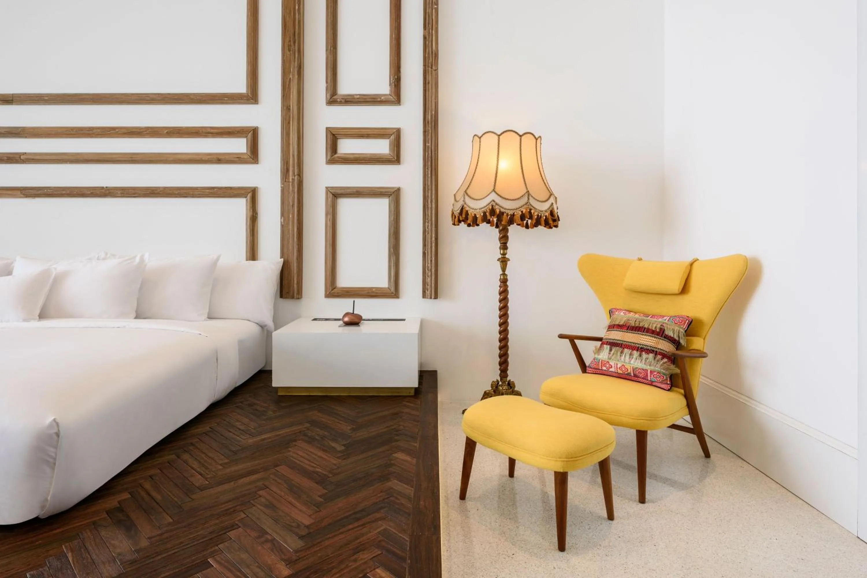 Bedroom, Bed in The Secret Pool Villas By The Library Koh Samui