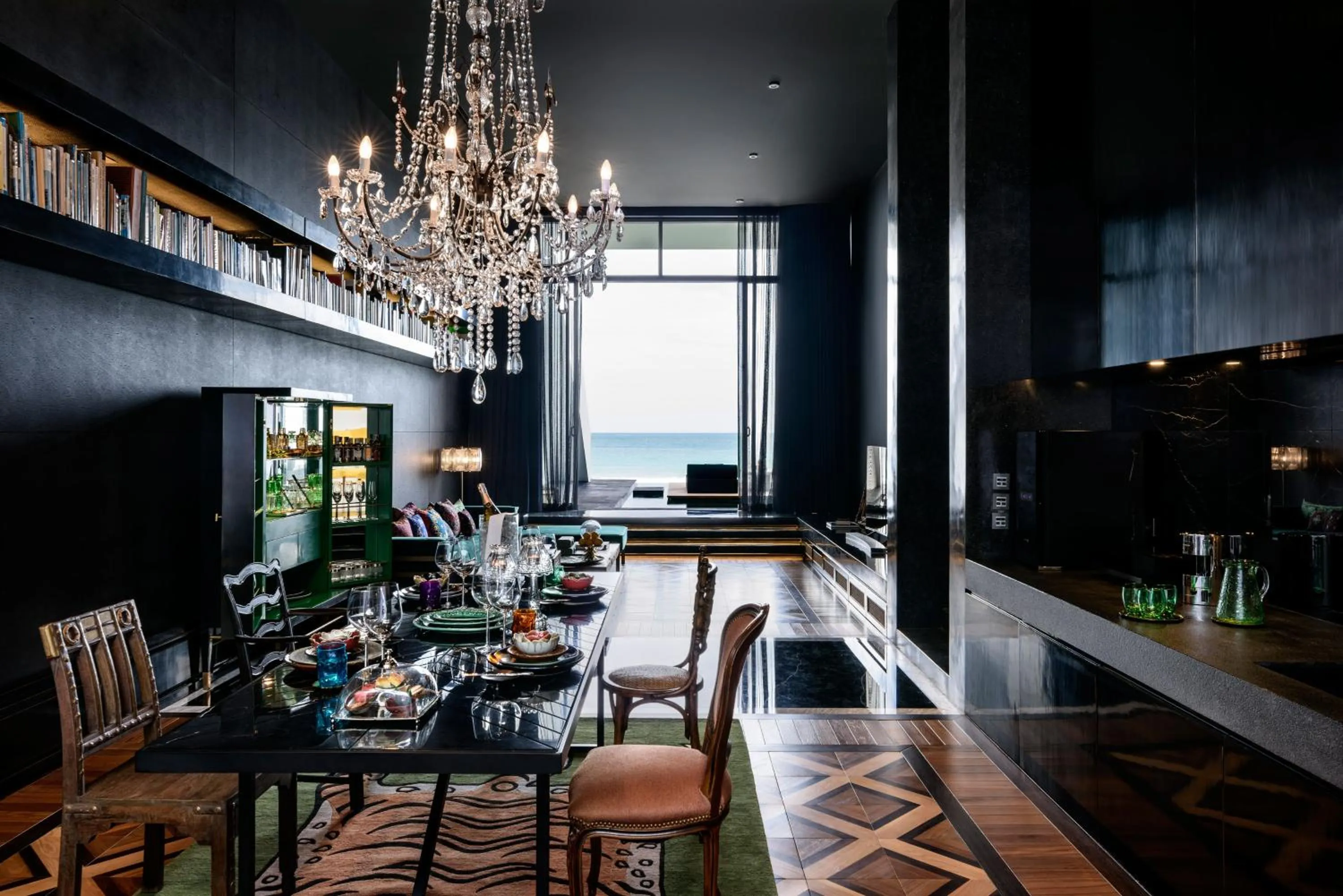 Library in The Secret Pool Villas By The Library Koh Samui