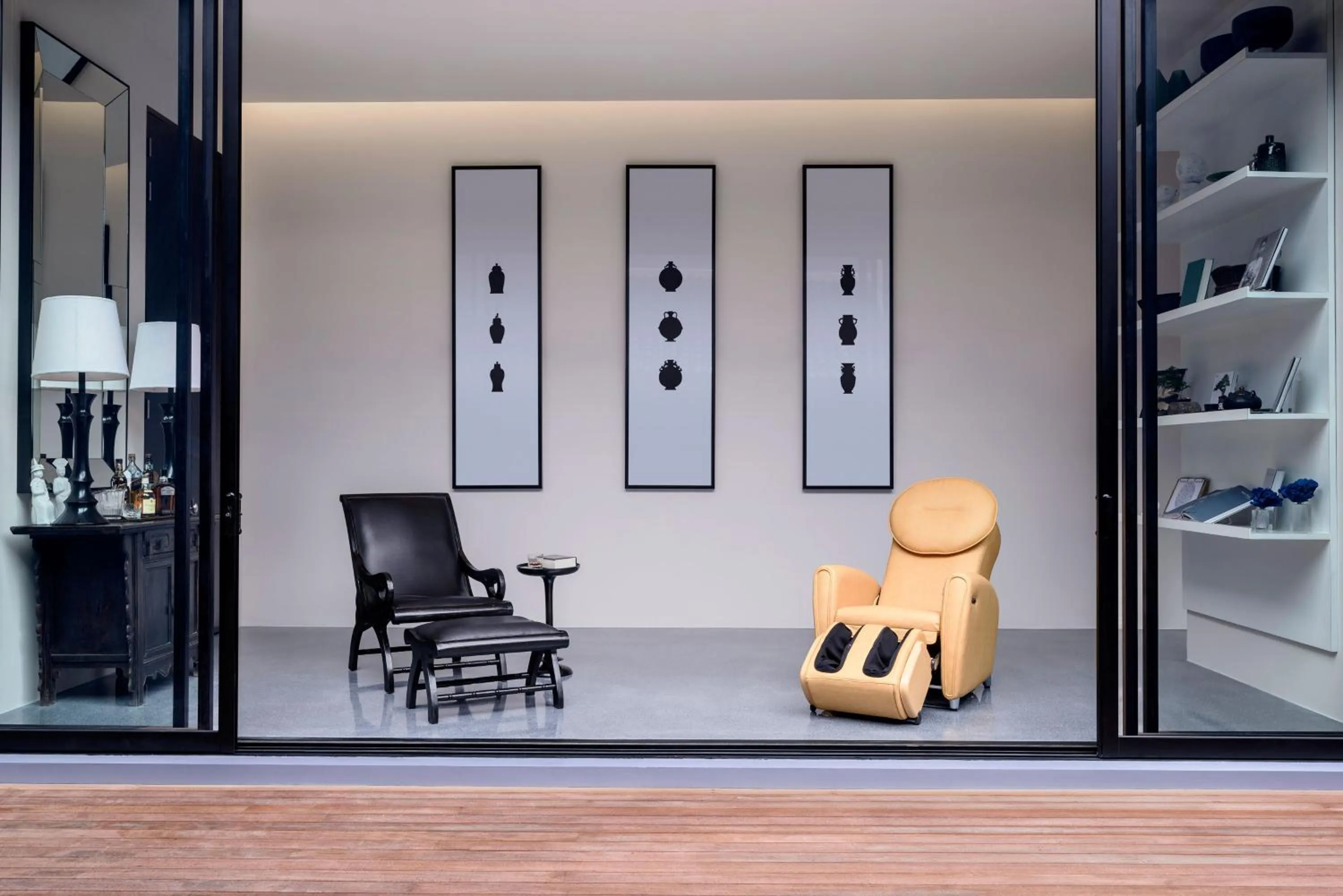 Library in The Secret Pool Villas By The Library Koh Samui