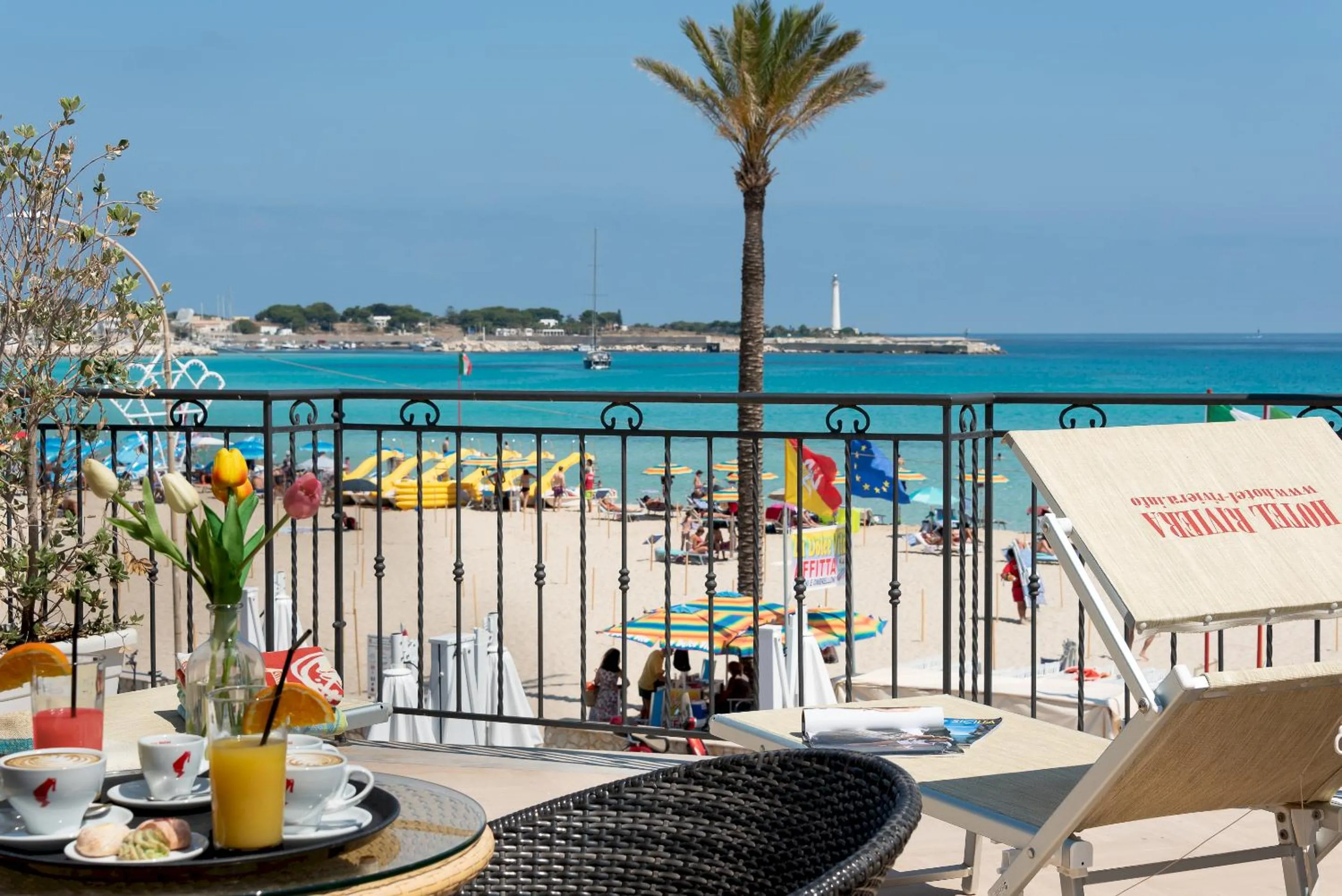 Balcony/Terrace in Hotel Riviera
