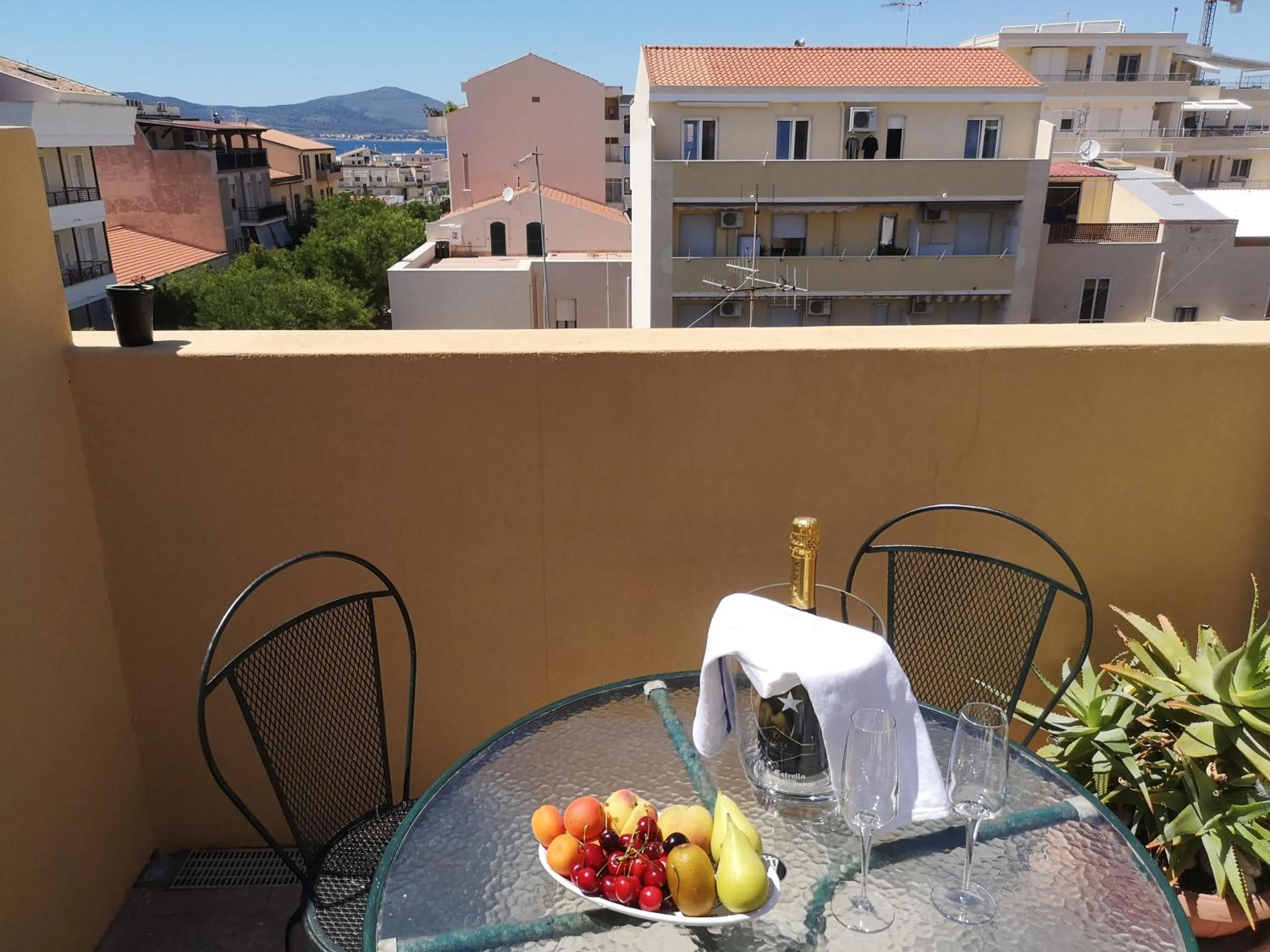 Balcony/Terrace in B&B La Terrazza