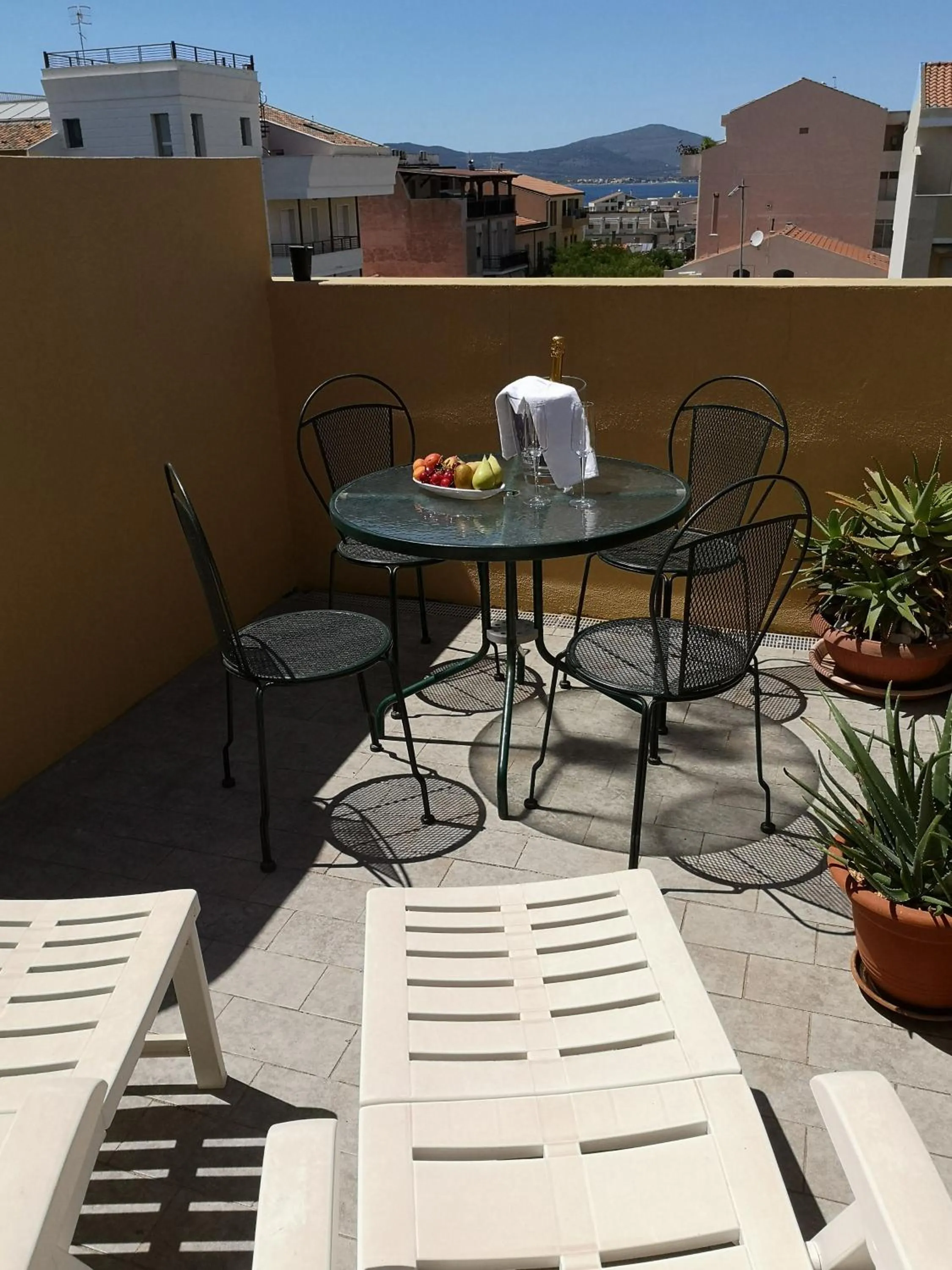 Balcony/Terrace in B&B La Terrazza