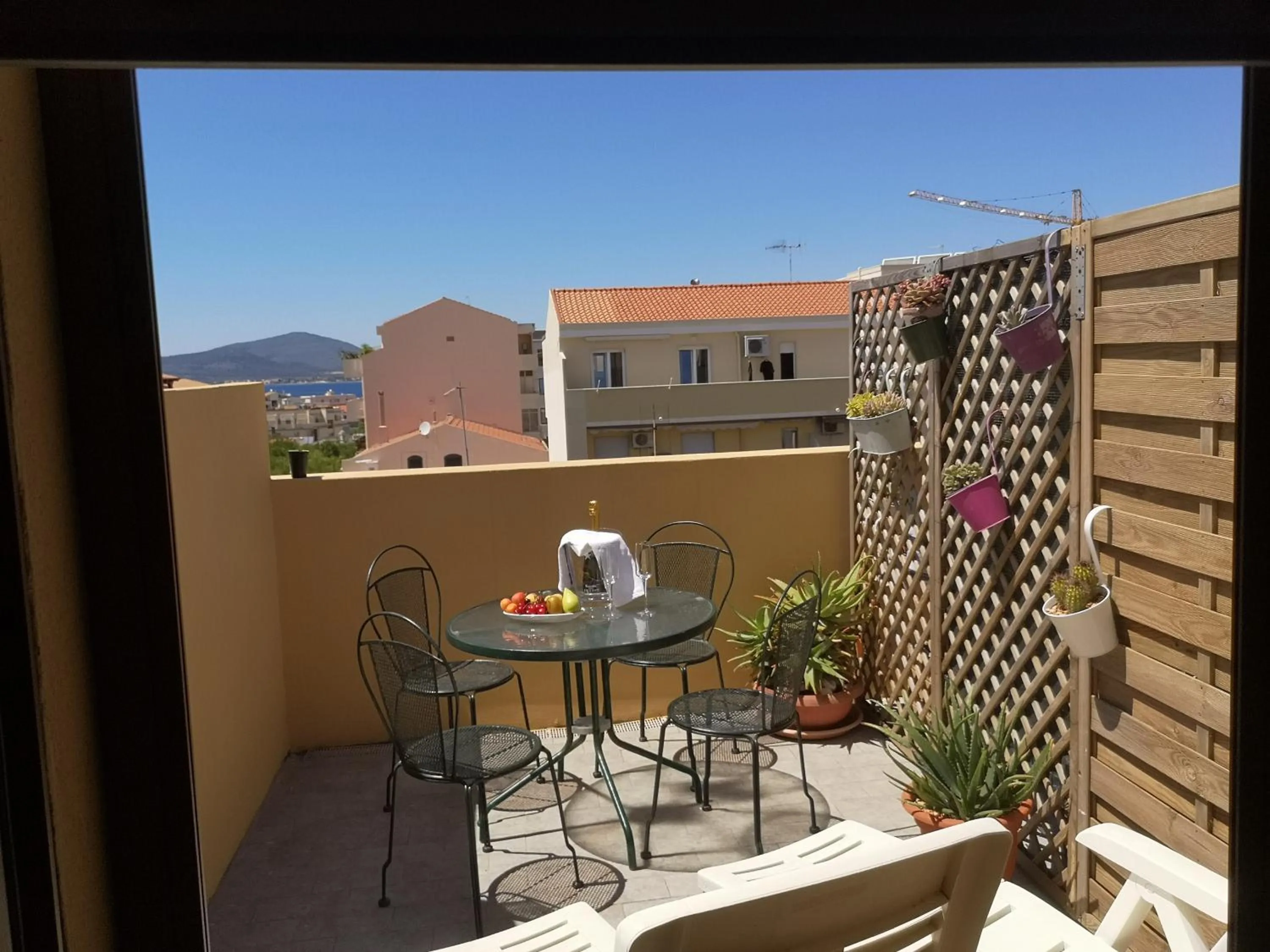 Balcony/Terrace in B&B La Terrazza