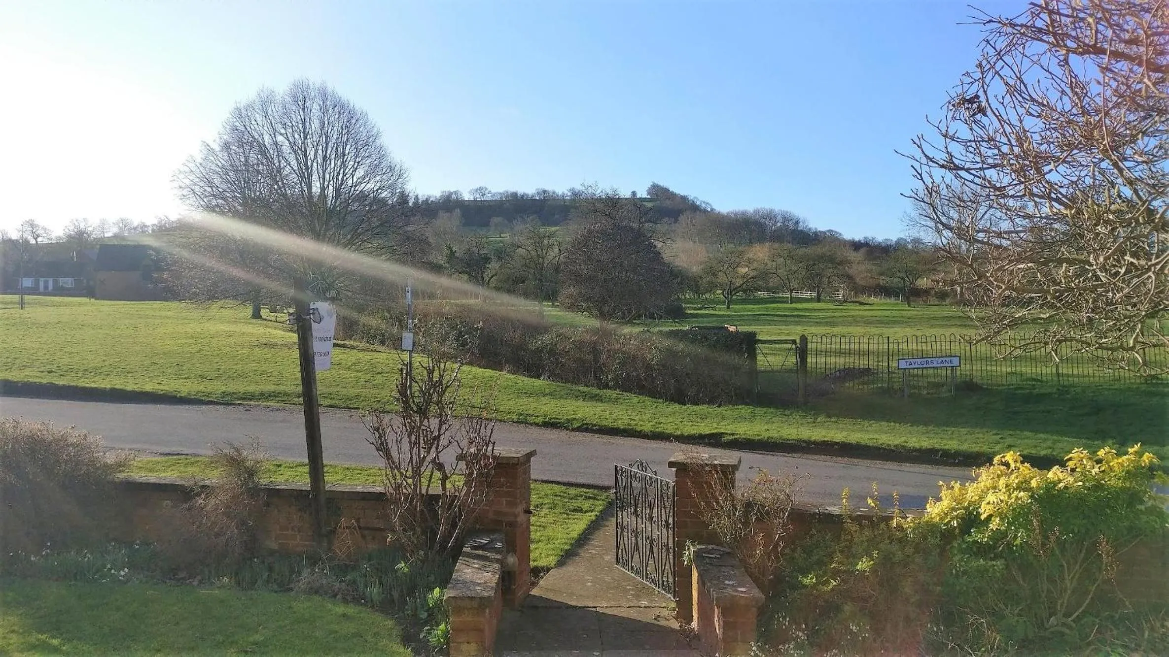 Natural landscape in Winton House