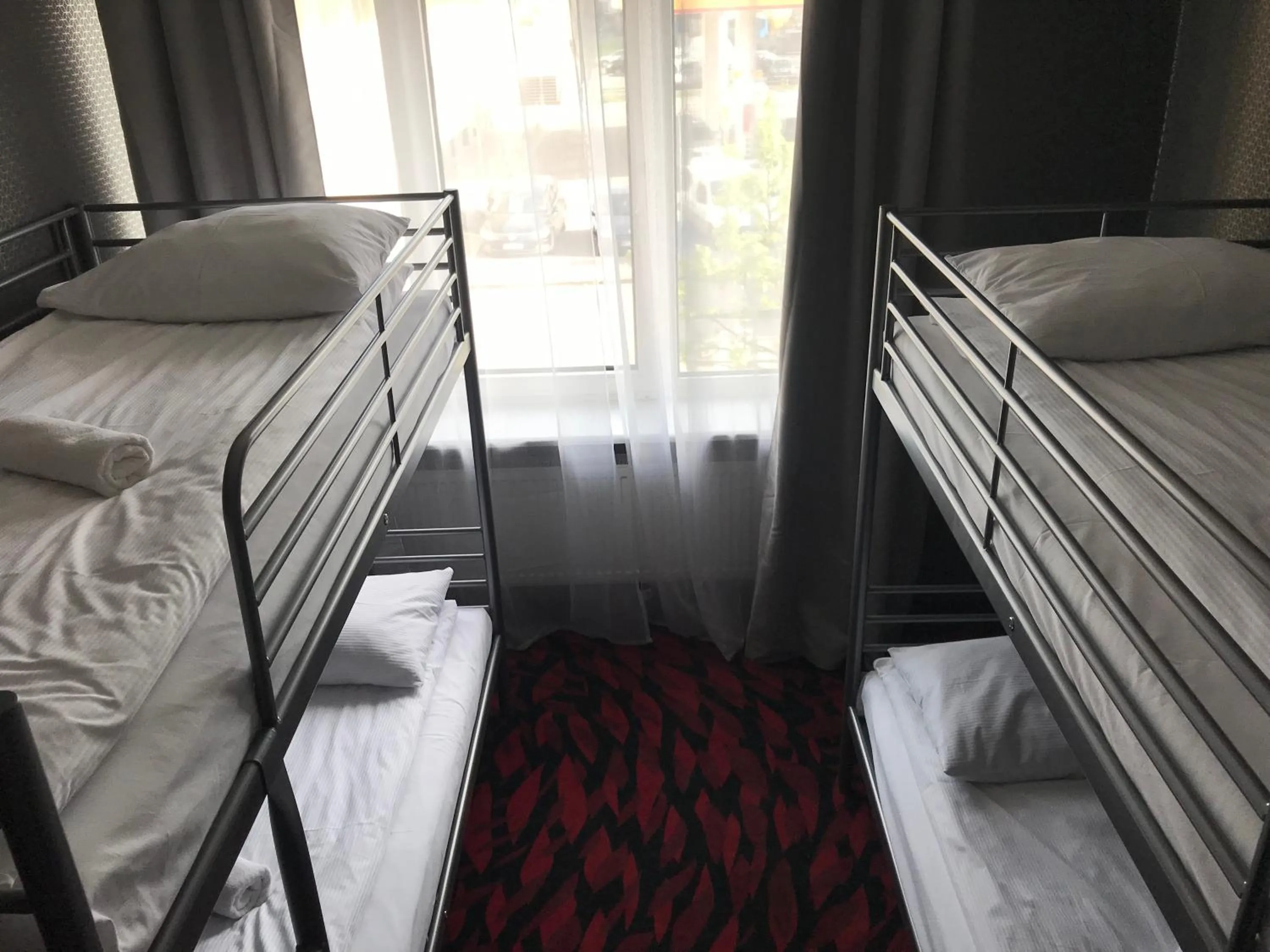 Photo of the whole room, Bed in Loft Car Factory