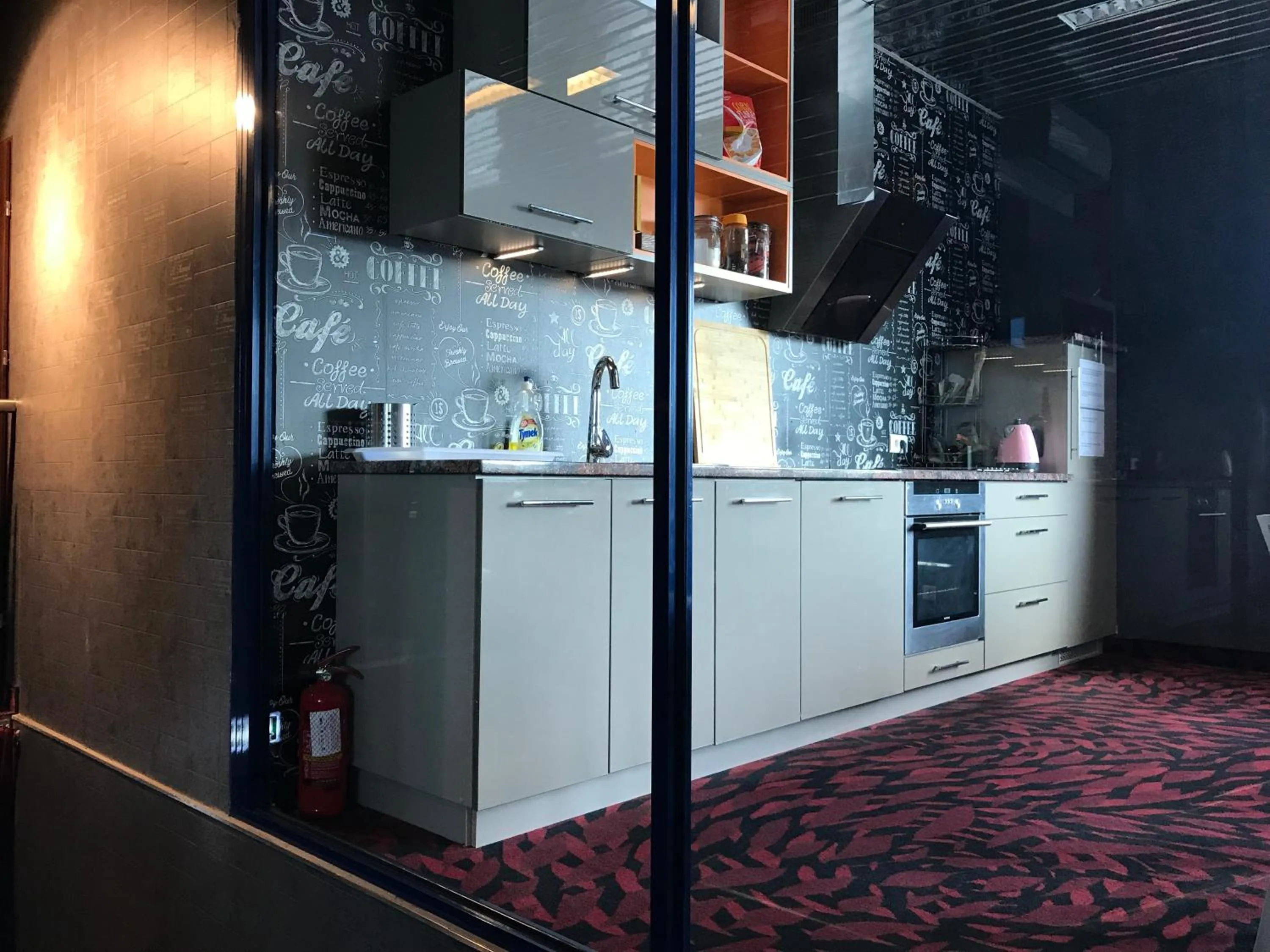 Kitchen or kitchenette in Loft Car Factory