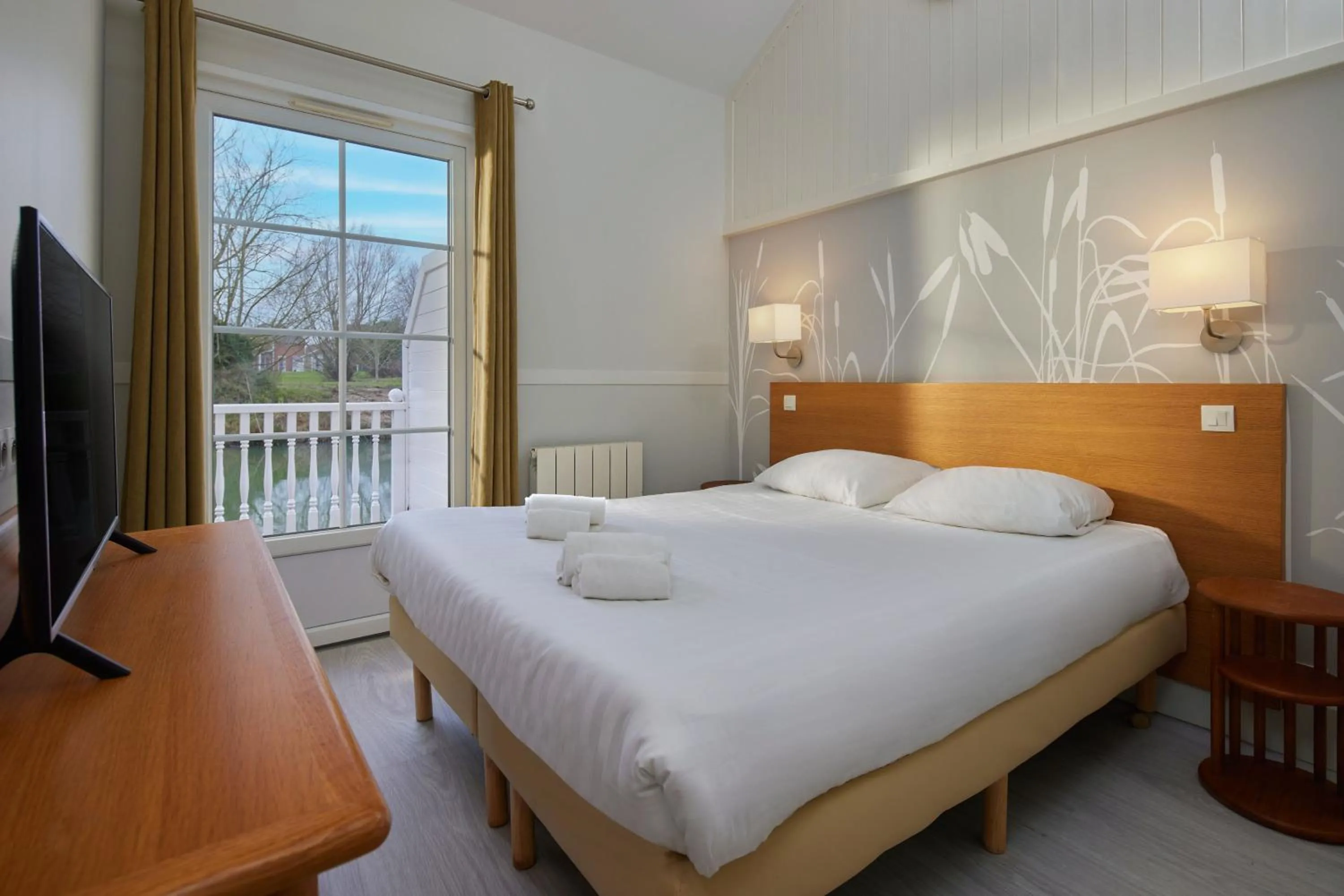 Bed in Center Parcs Le Lac d’Ailette