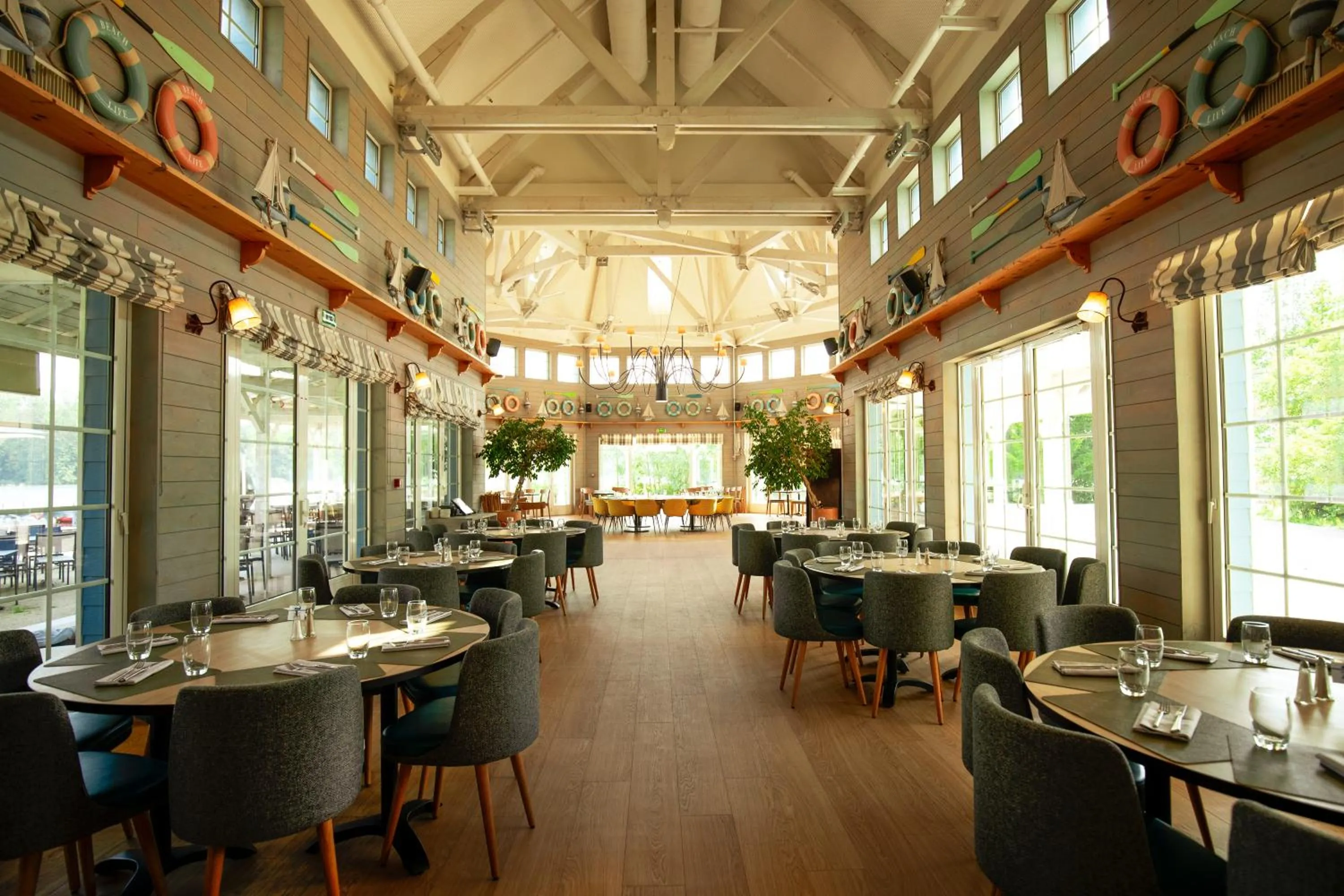 Restaurant/places to eat in Center Parcs Le Lac d’Ailette