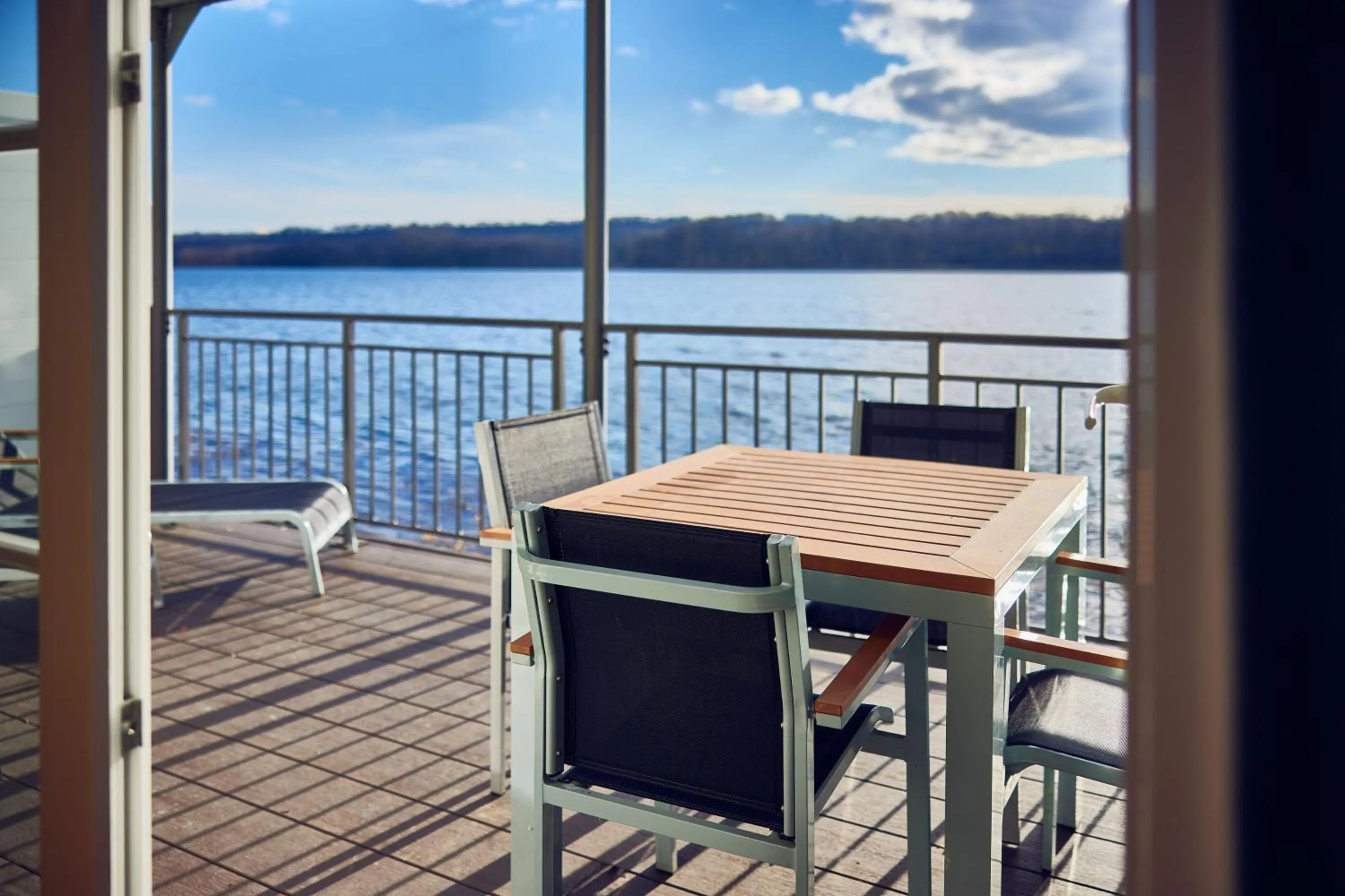 Patio in Center Parcs Le Lac d’Ailette