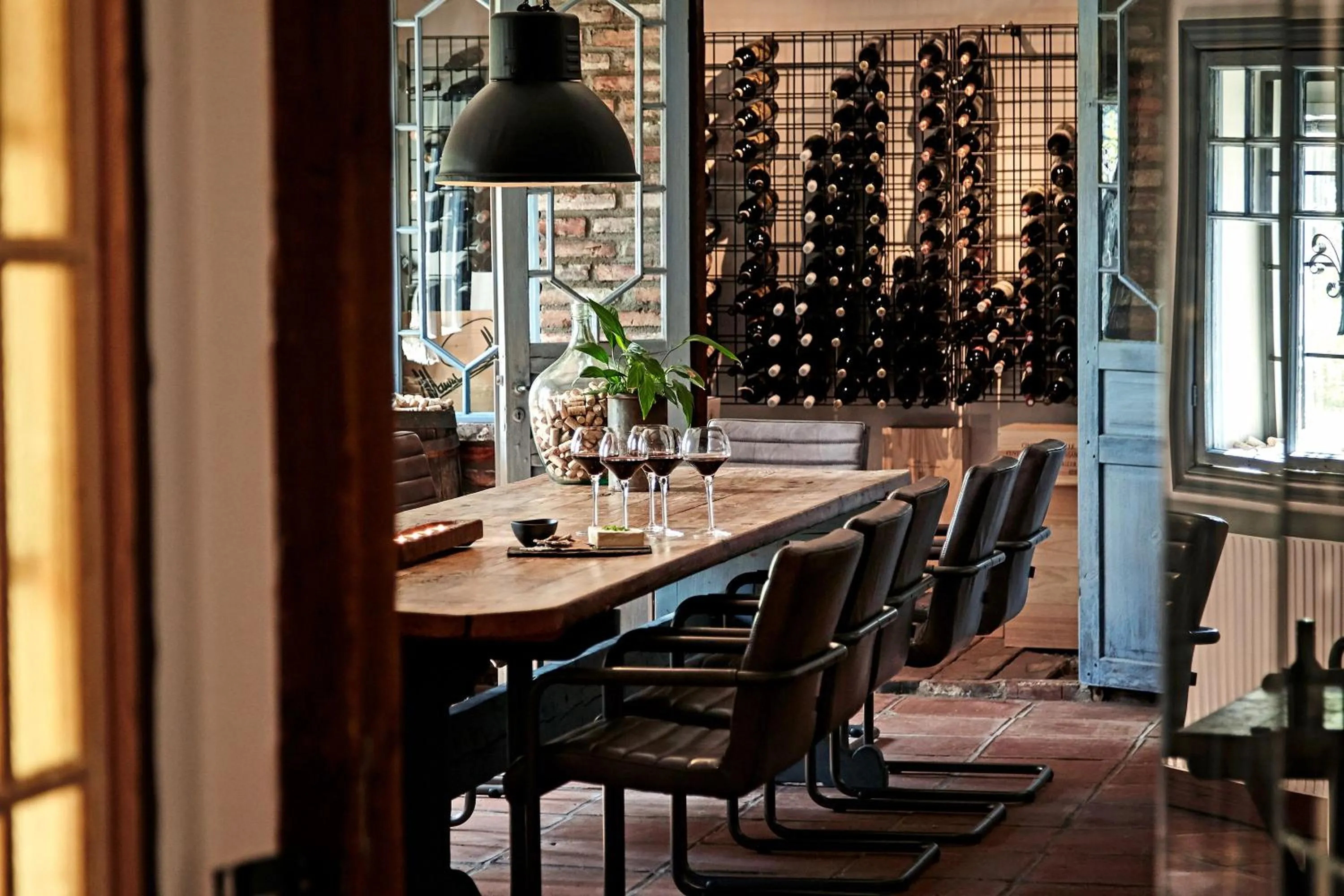 Dining area in Aspenäs Herrgård