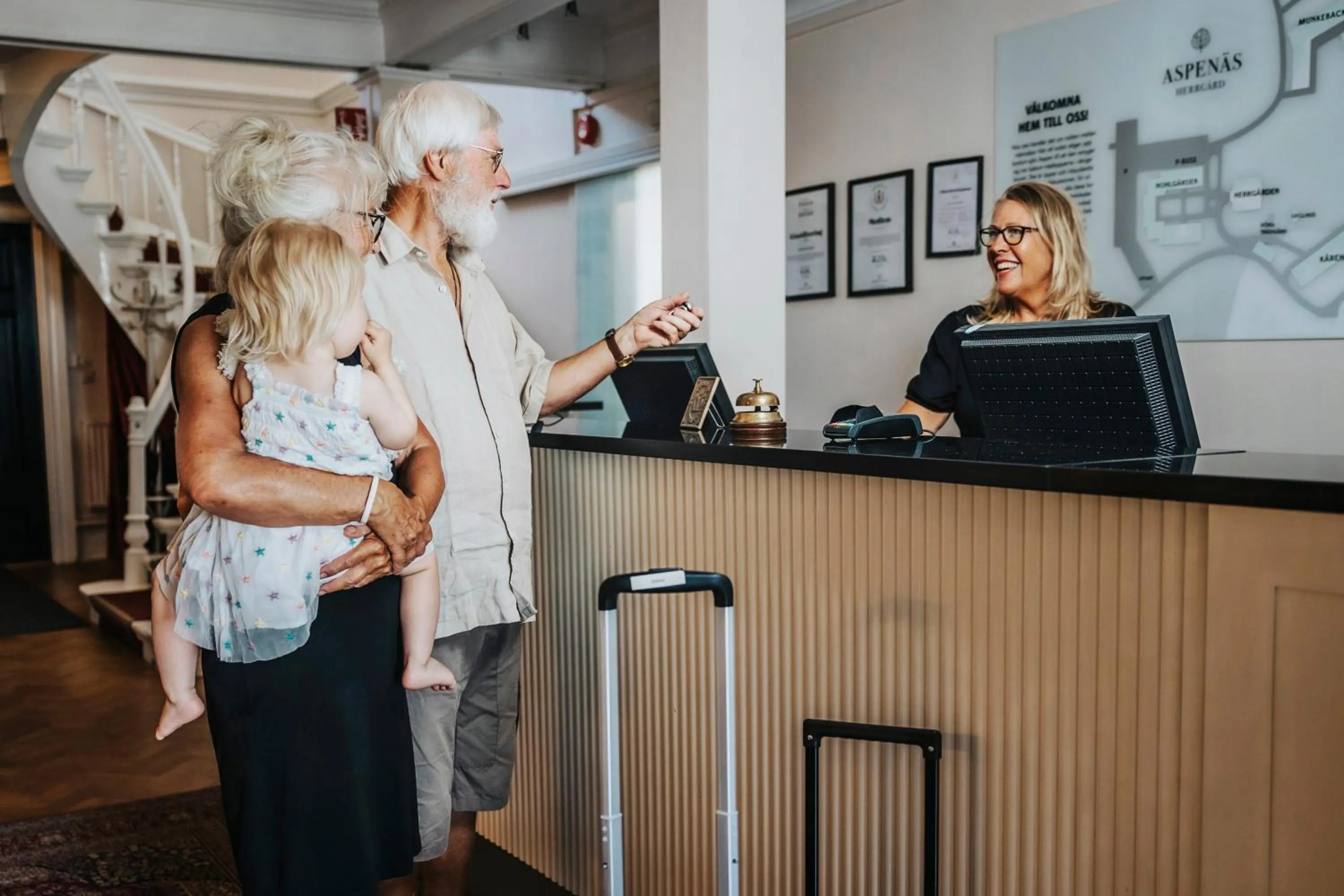 Staff in Aspenäs Herrgård